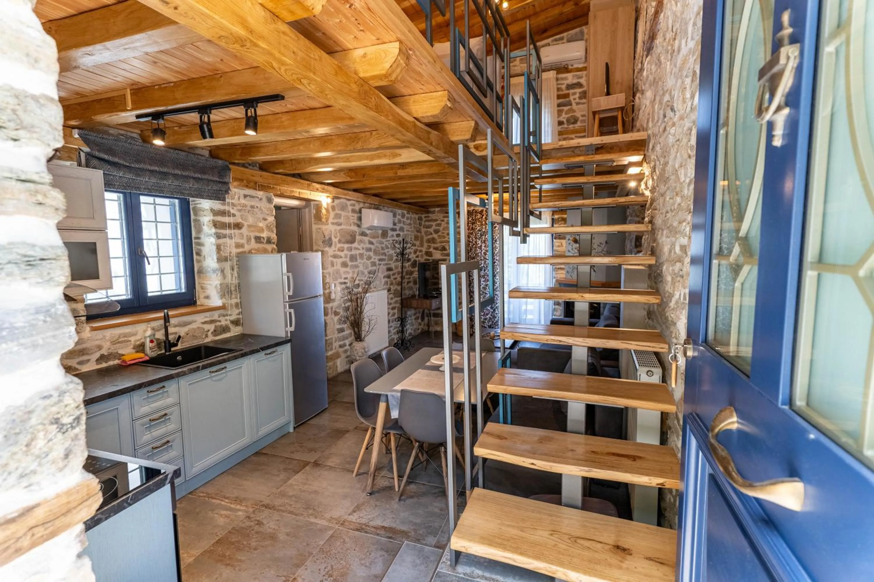 Kitchen or kitchenette in Guesthouse Iris