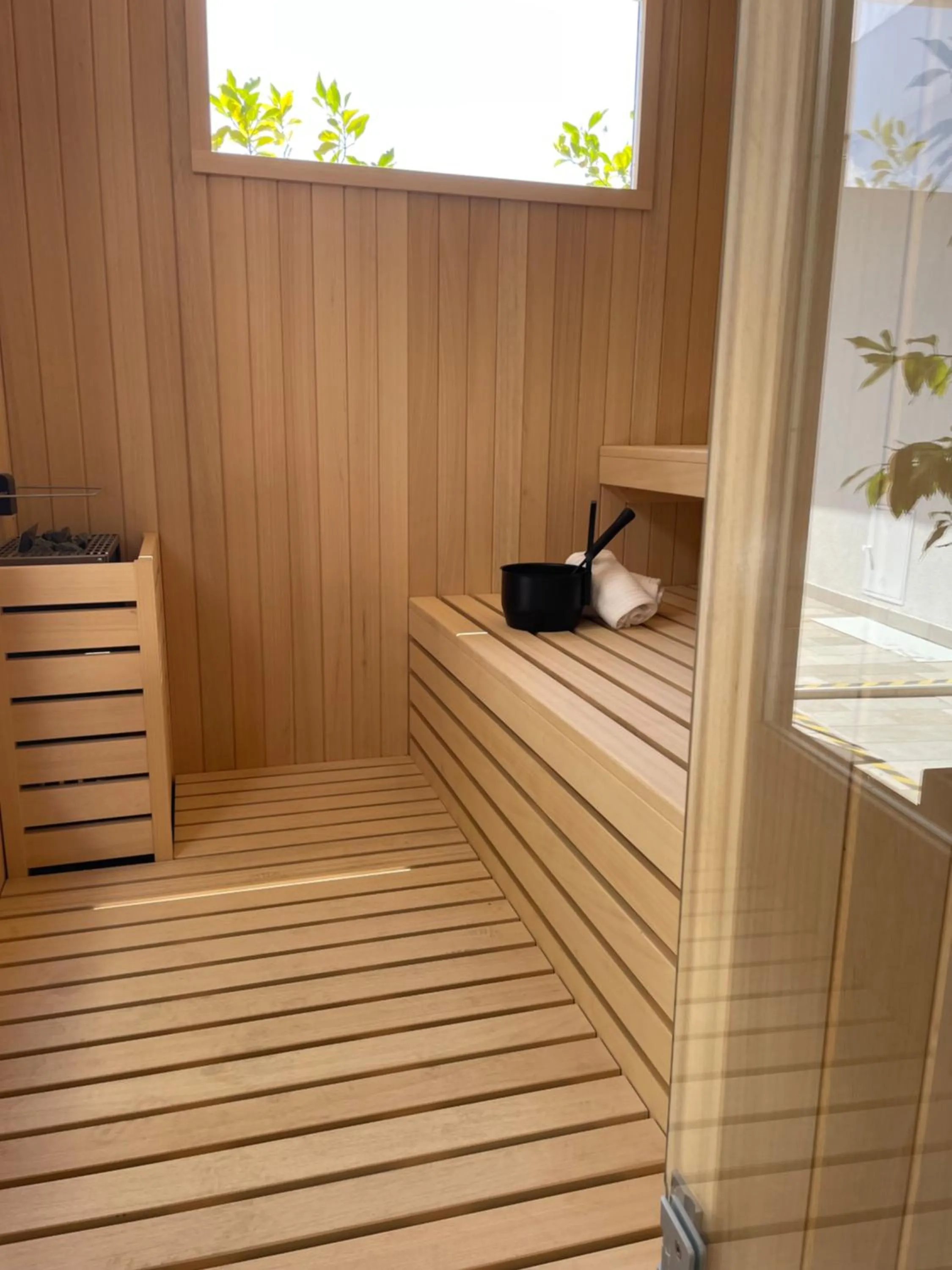 Sauna in Hotel Virgilio