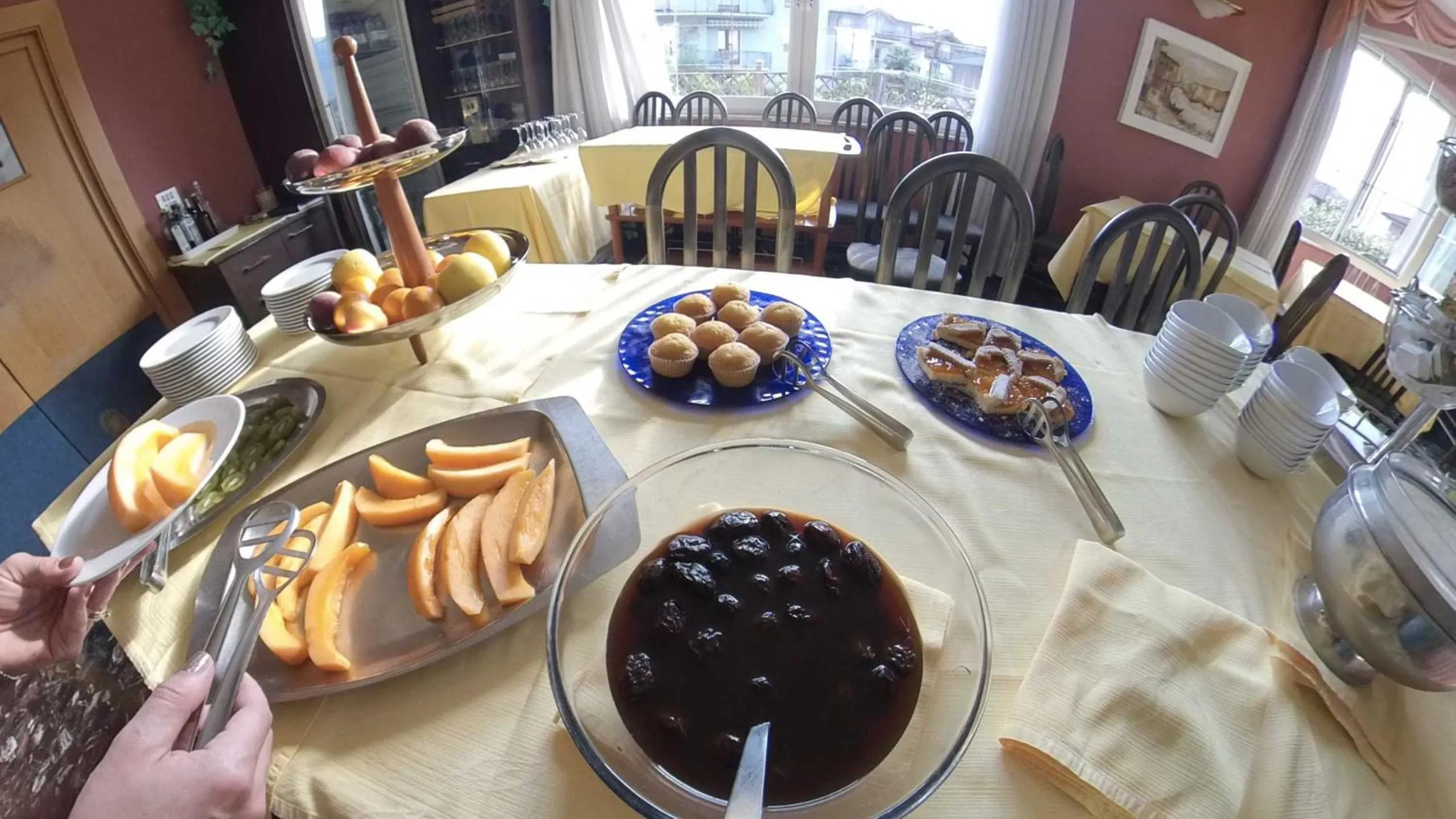 Food and drinks in Hotel Varone Alberello