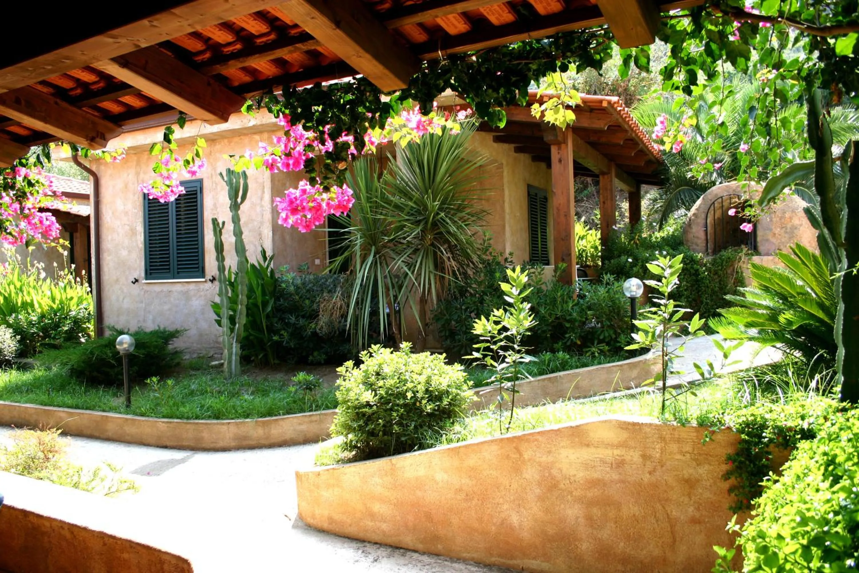 Patio in Residenza La Vigna