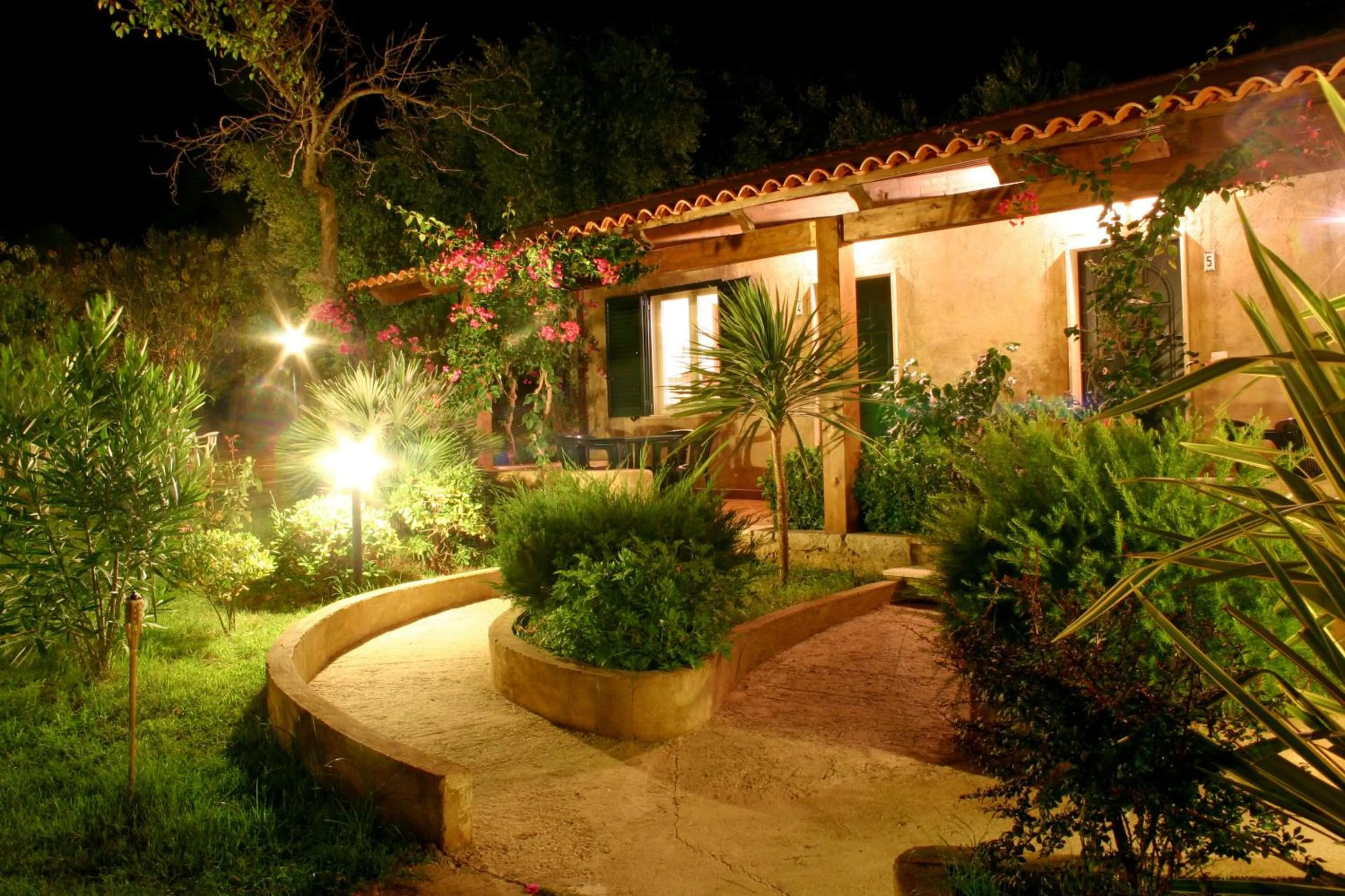 Patio in Residenza La Vigna