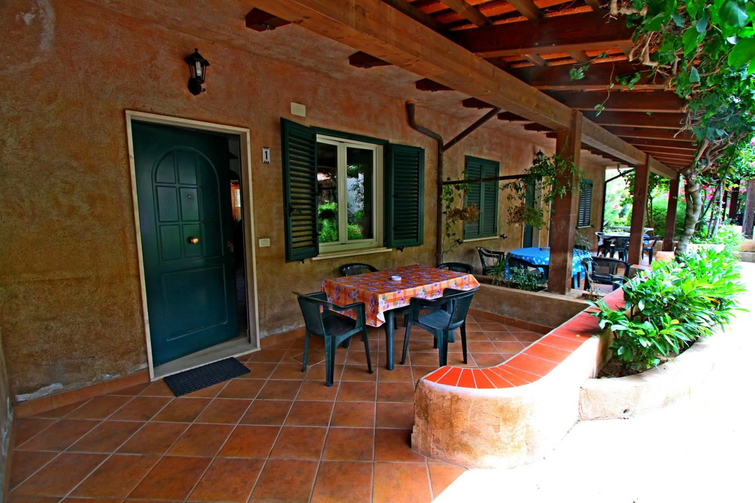 Patio in Residenza La Vigna