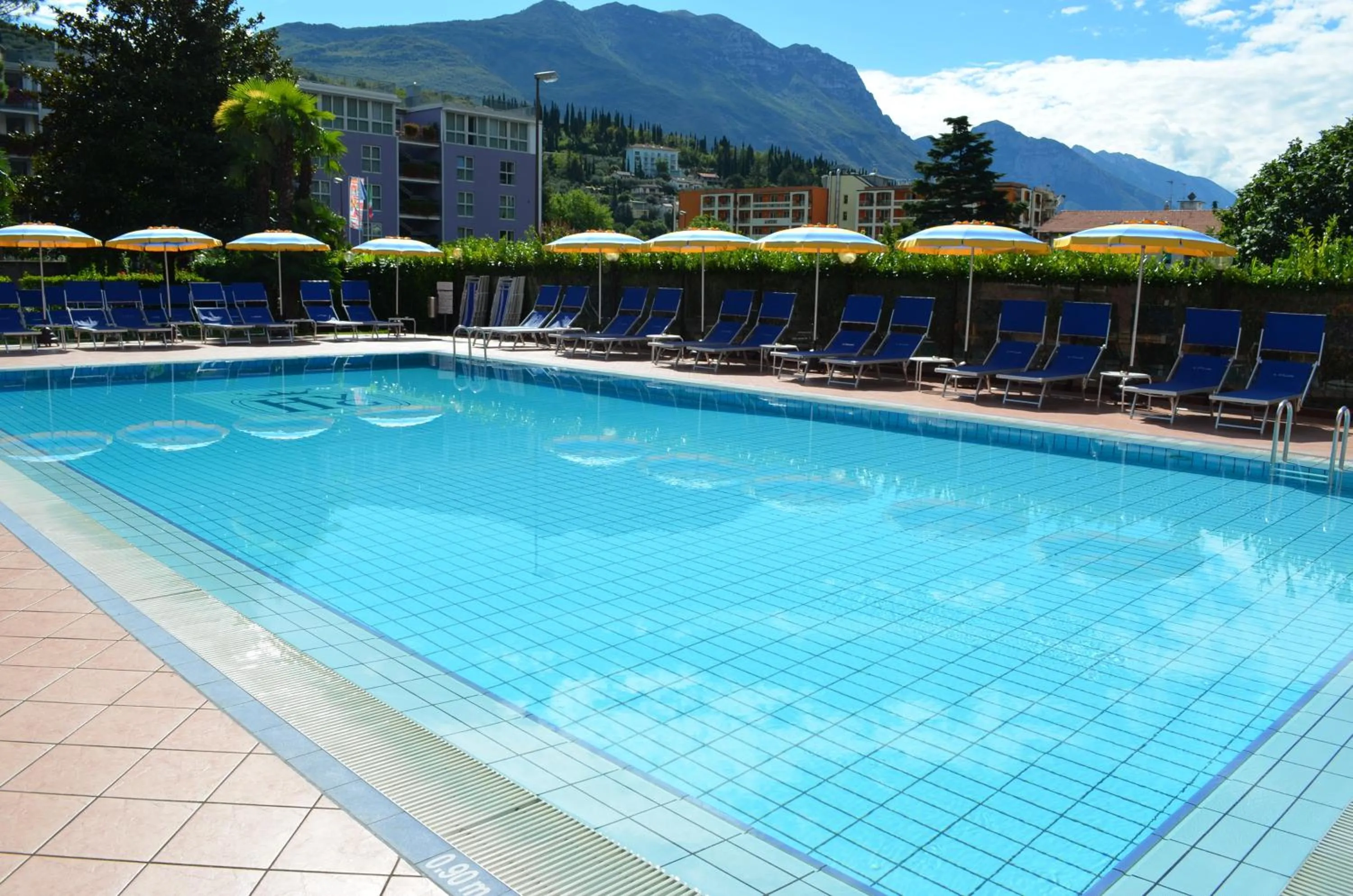 Pool view in SunLake Hotel
