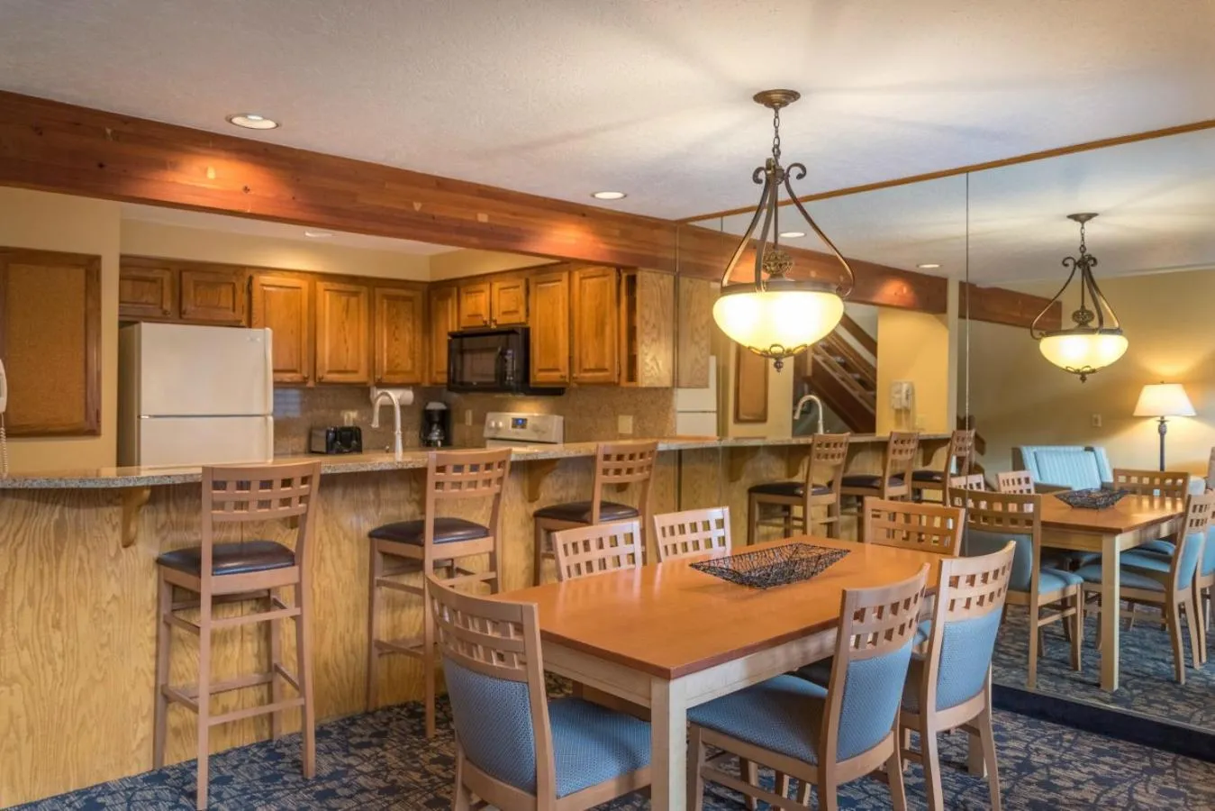 Kitchen or kitchenette in Whispering Woods Resort