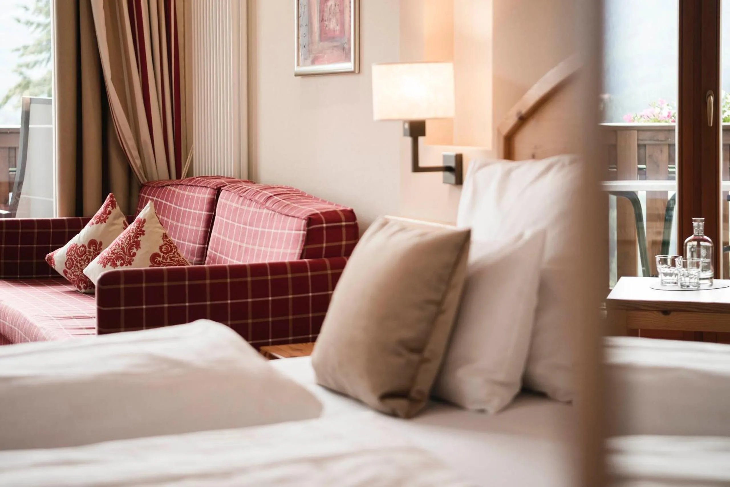 Bed in Hotel Waldhof