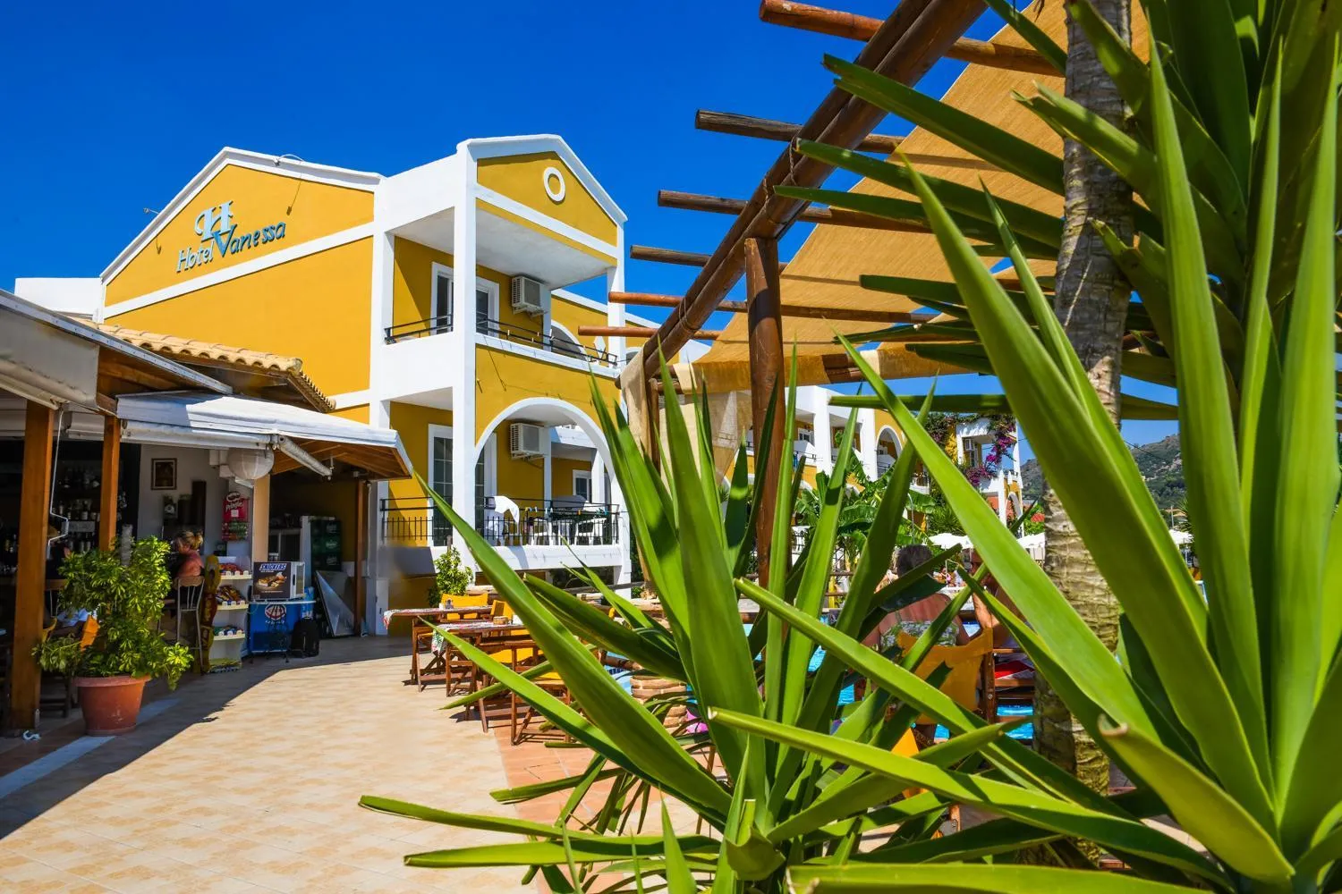 Property building in Vanessa Hotel