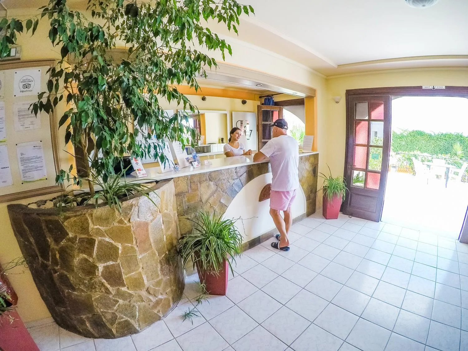 Staff in Vanessa Hotel