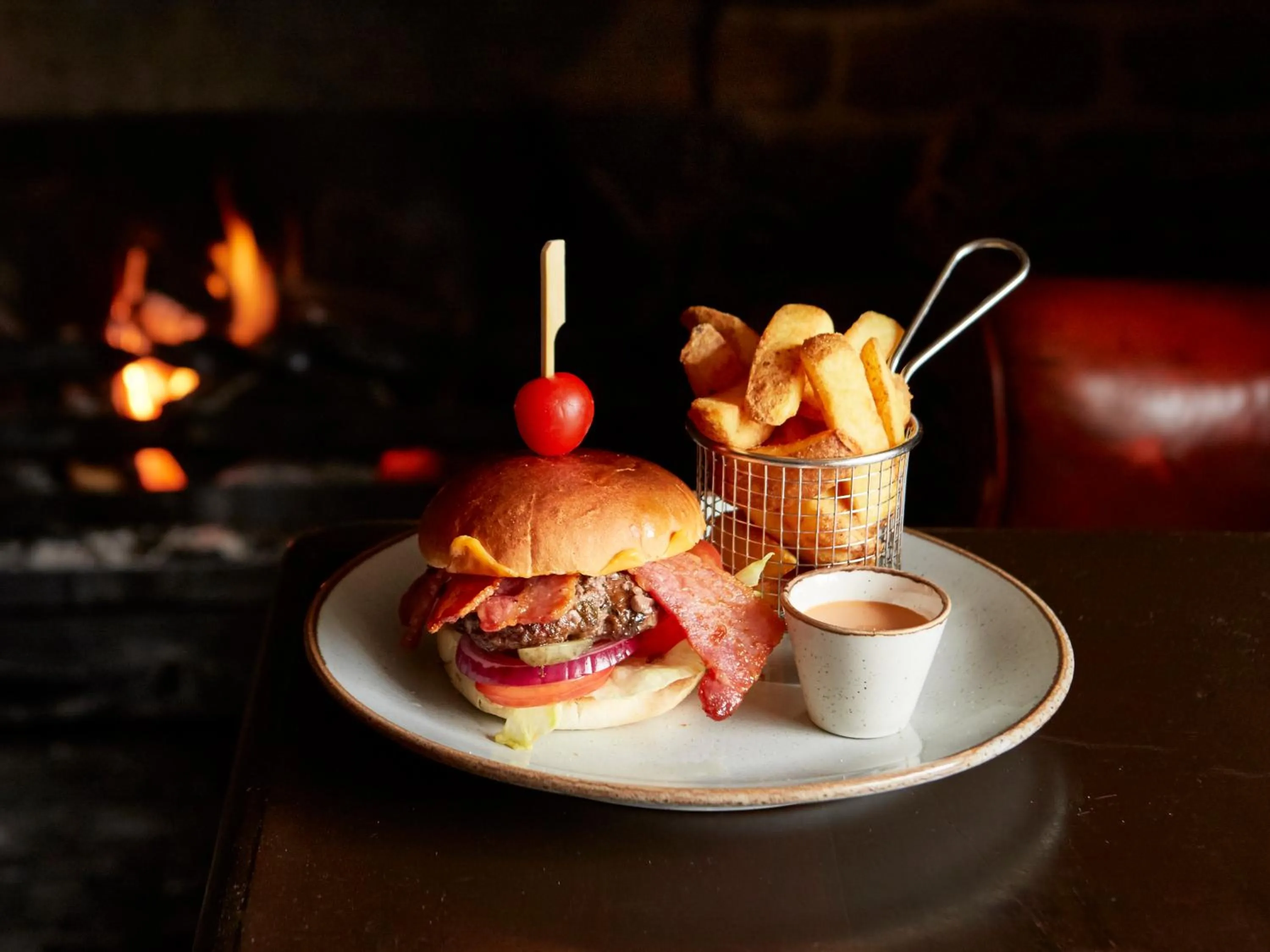 Restaurant/places to eat in The Marquess of Exeter