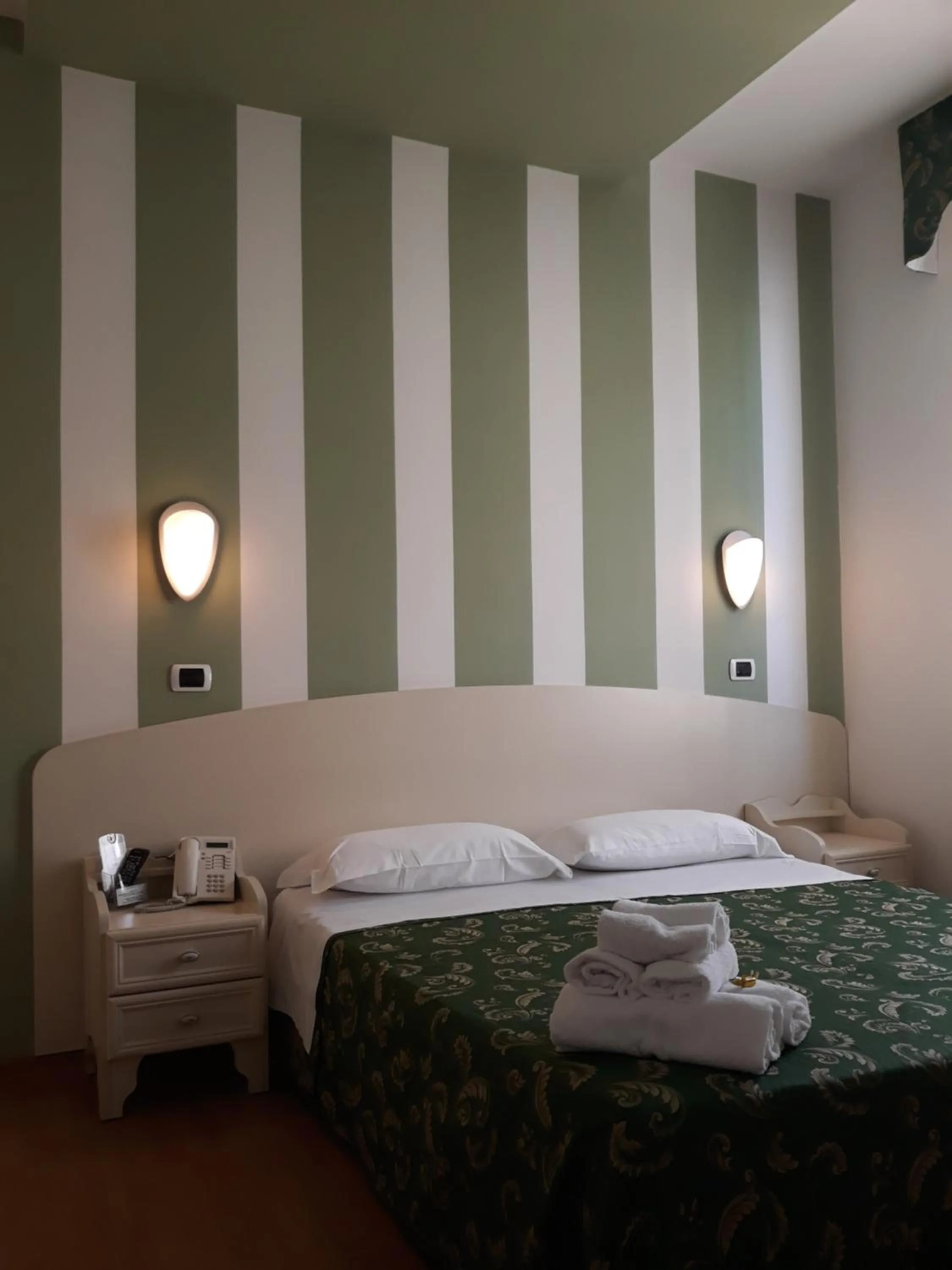 Bed in Hotel La Palazzina