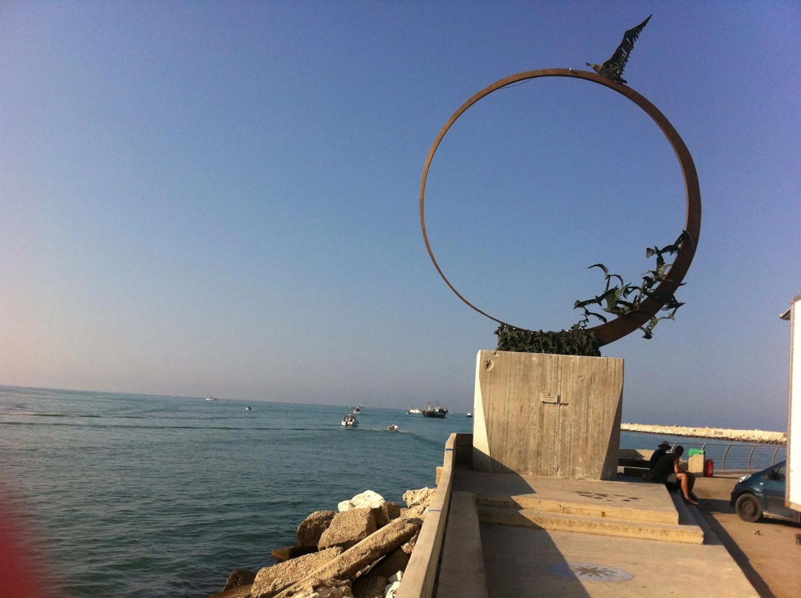 Fishing in Hotel La Palazzina