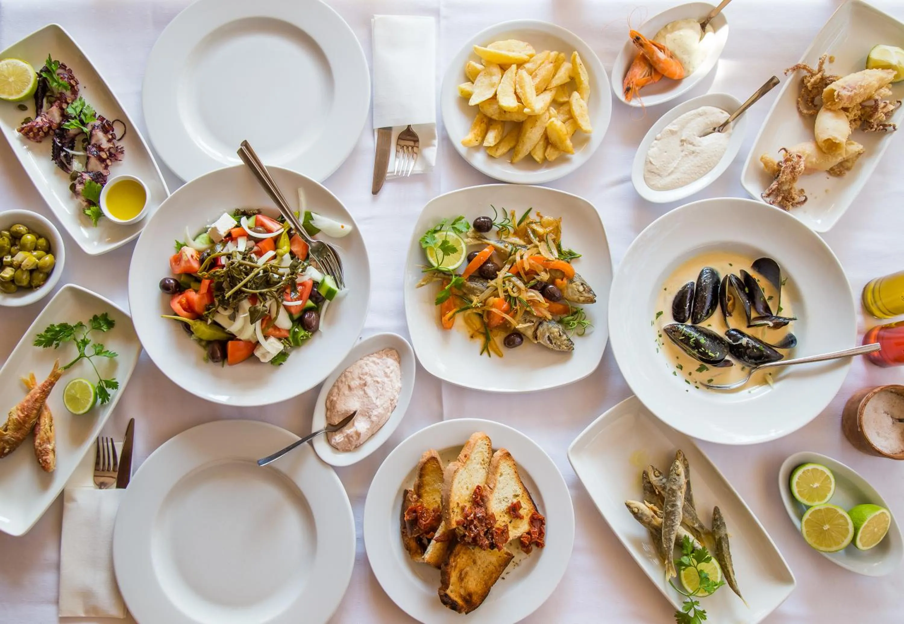 Food in Captain Karas Holidays Apartments