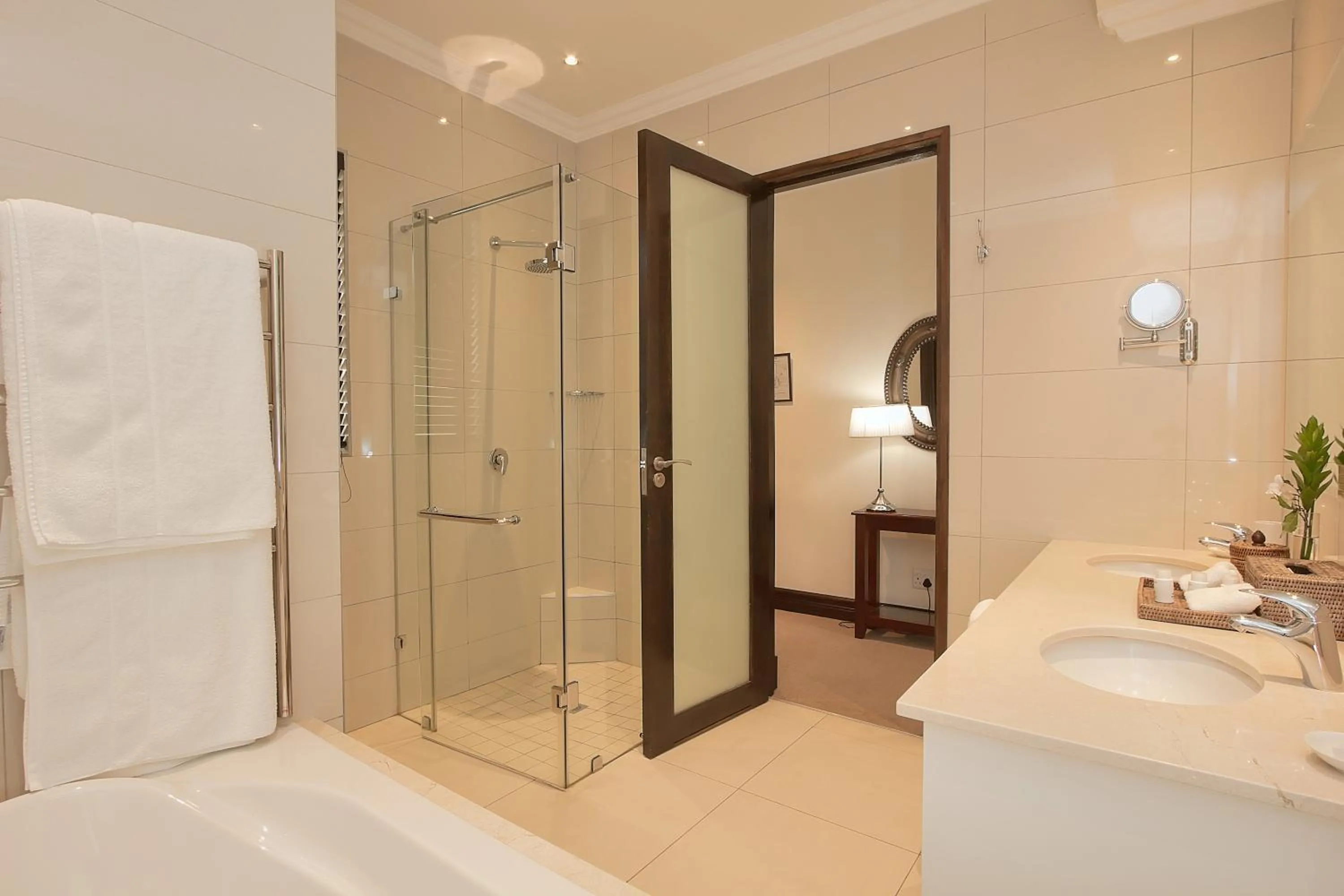 Shower in The Syrene Boutique Hotel