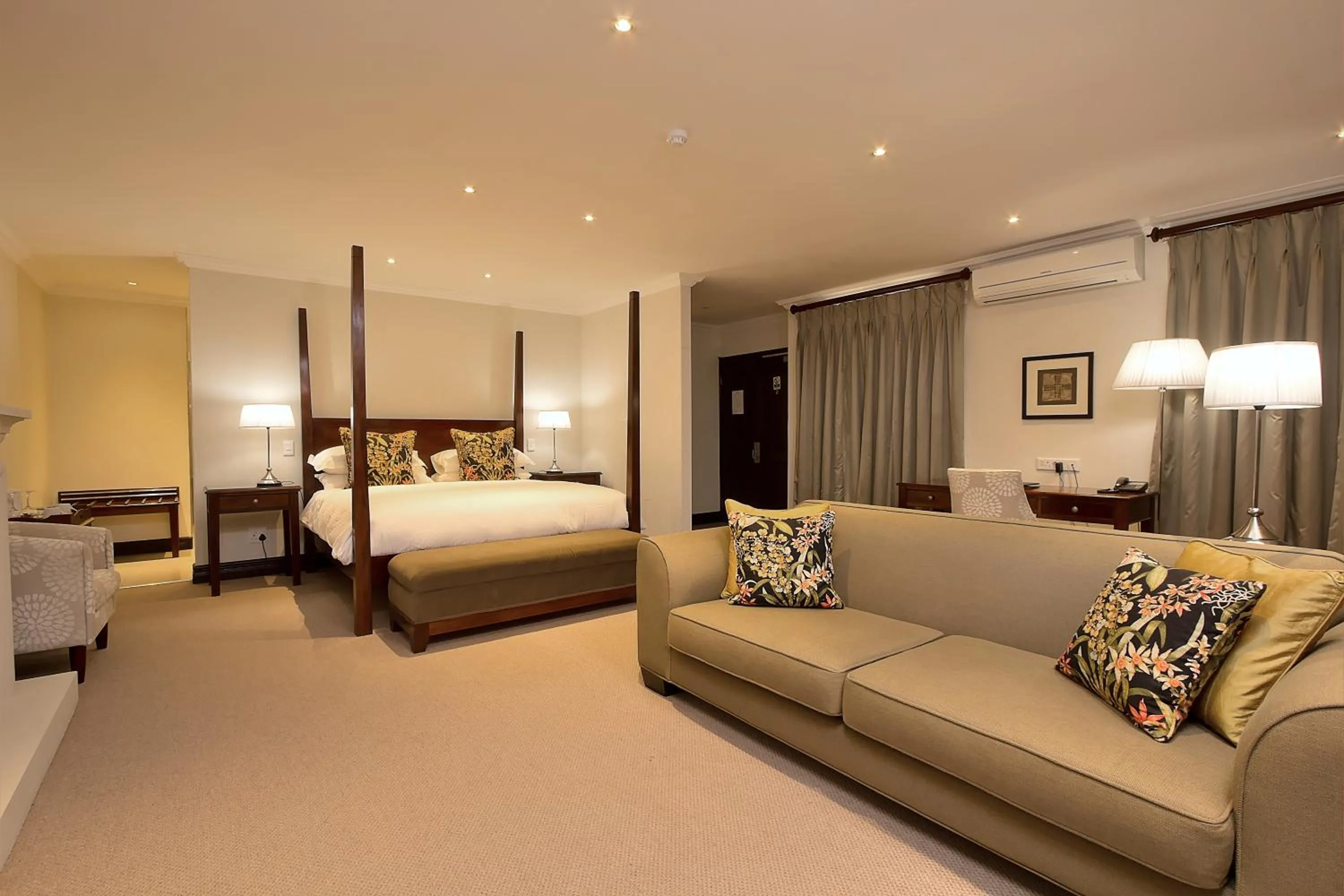 Bed in The Syrene Boutique Hotel