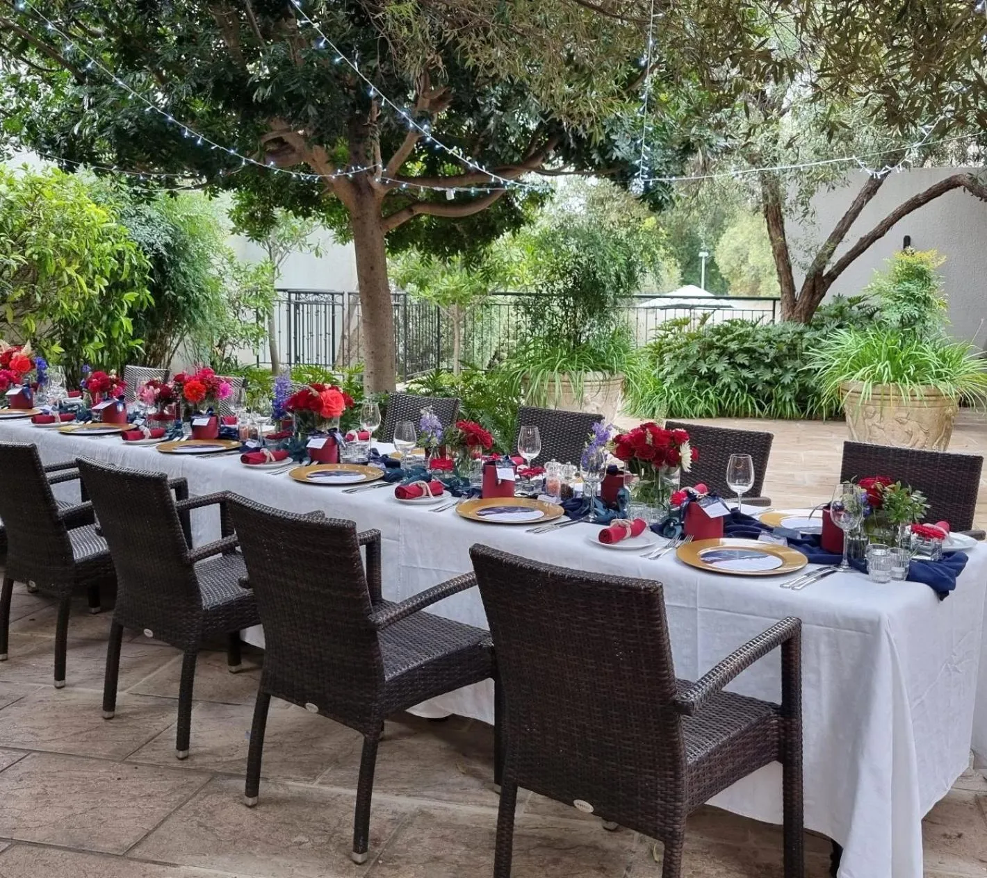 Patio in The Syrene Boutique Hotel