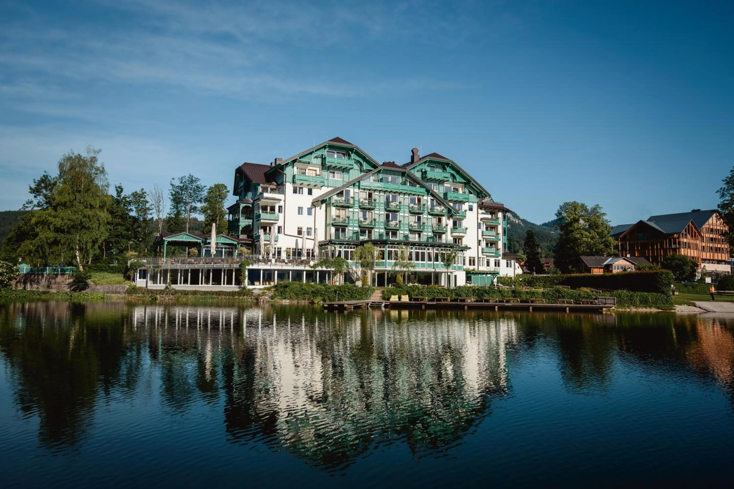 Property building in Seevilla Altaussee