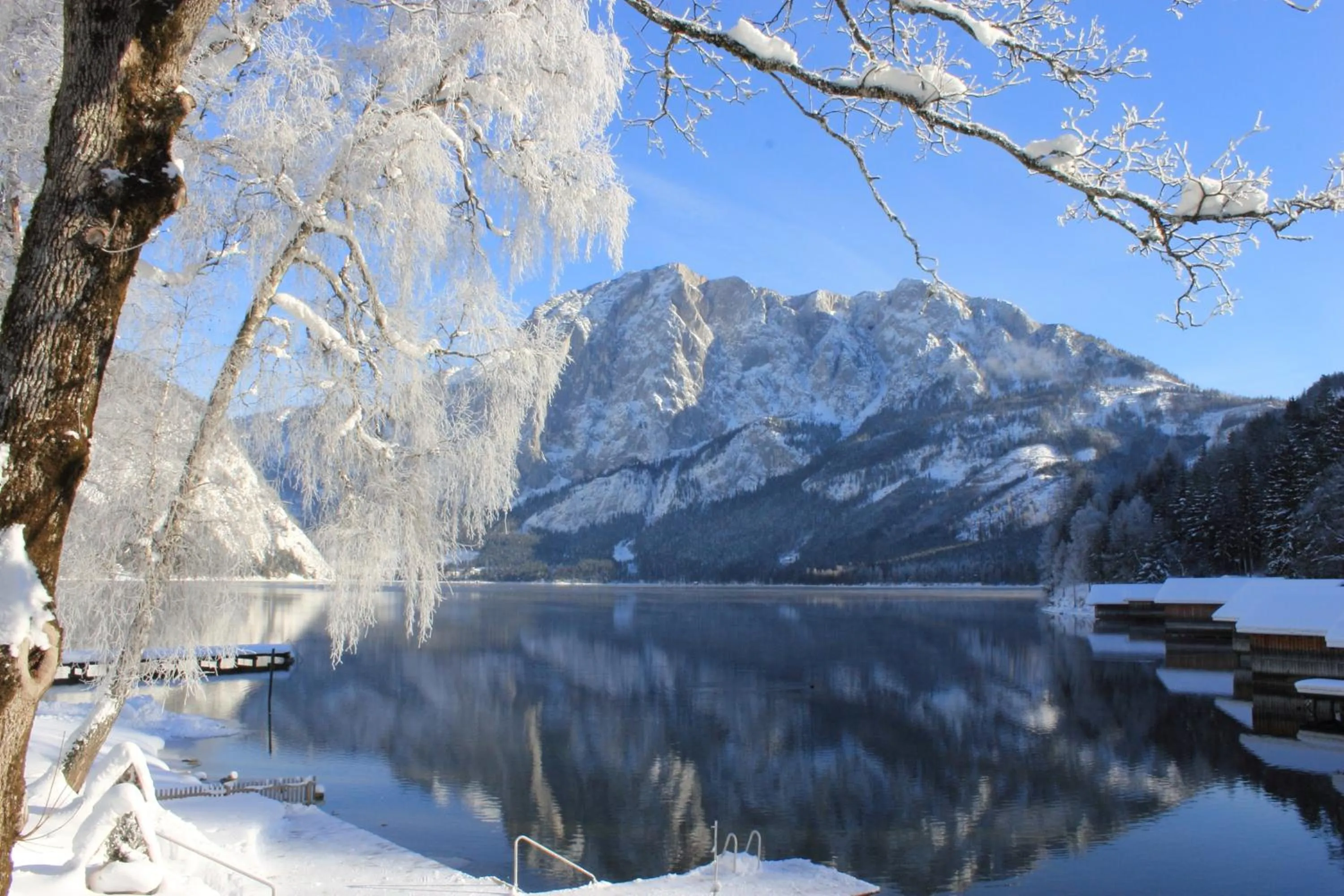 Natural landscape in Seevilla Altaussee