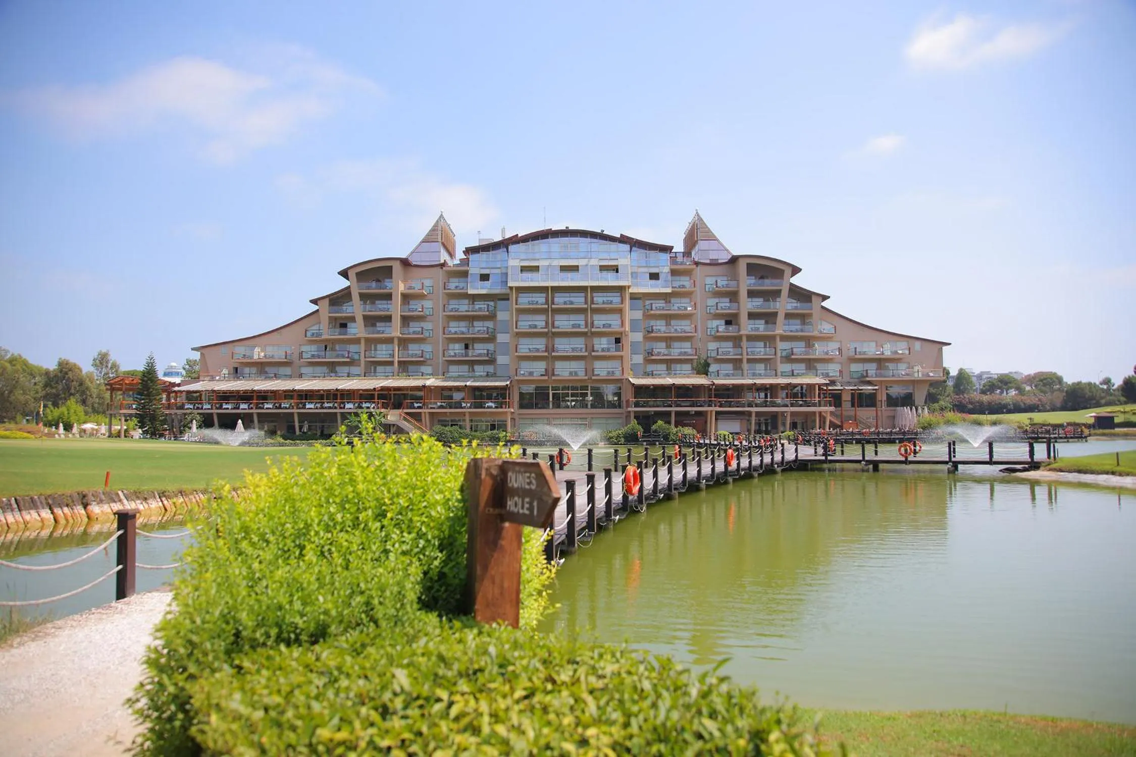 Property building in Sueno Hotels Golf Belek - Free Access to Sueno Hotels Deluxe Belek Facilities