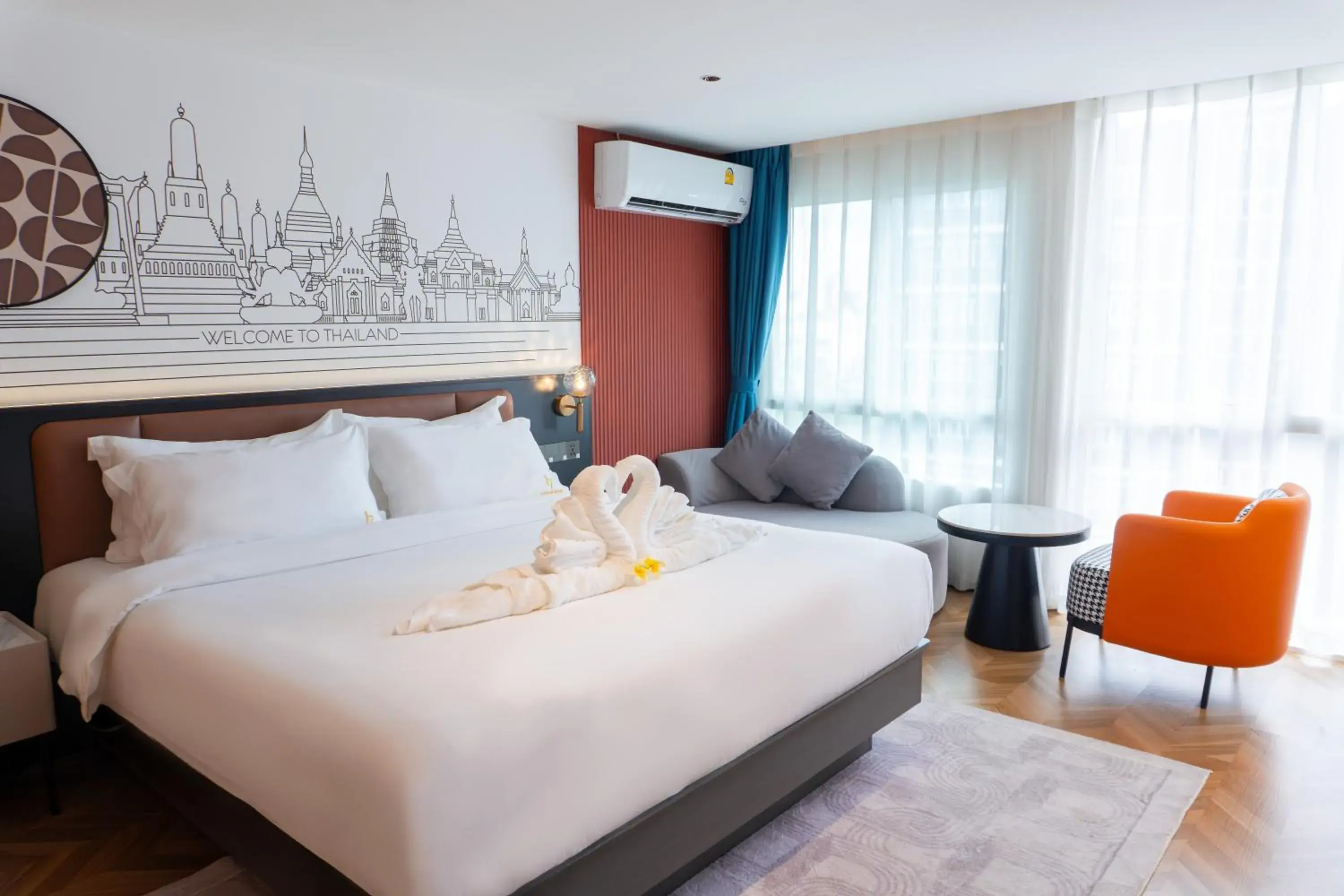 Bed in L-sevenhotel Bed in L-sevenhotel