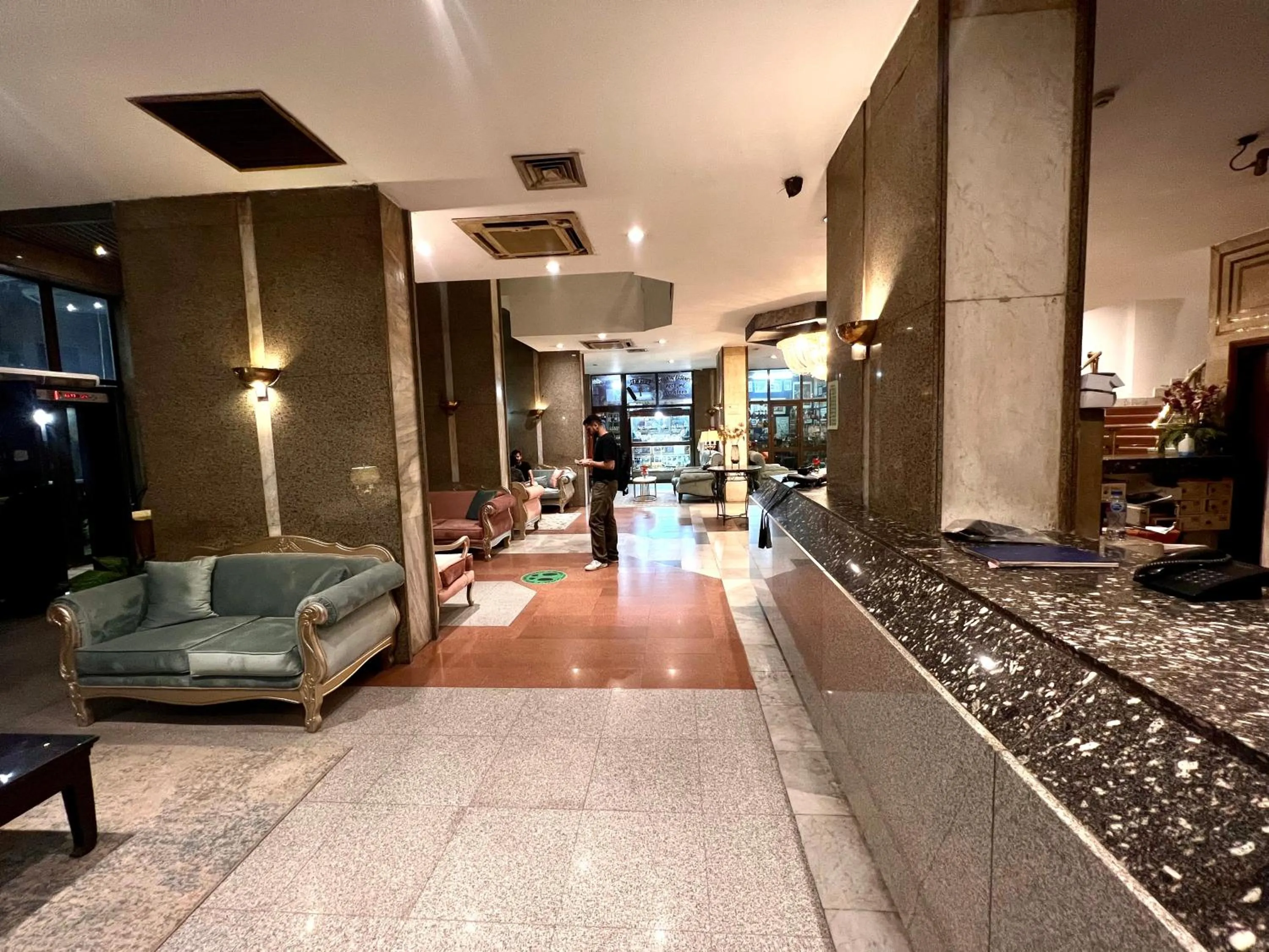 Lobby or reception in Santana Hotel Cairo