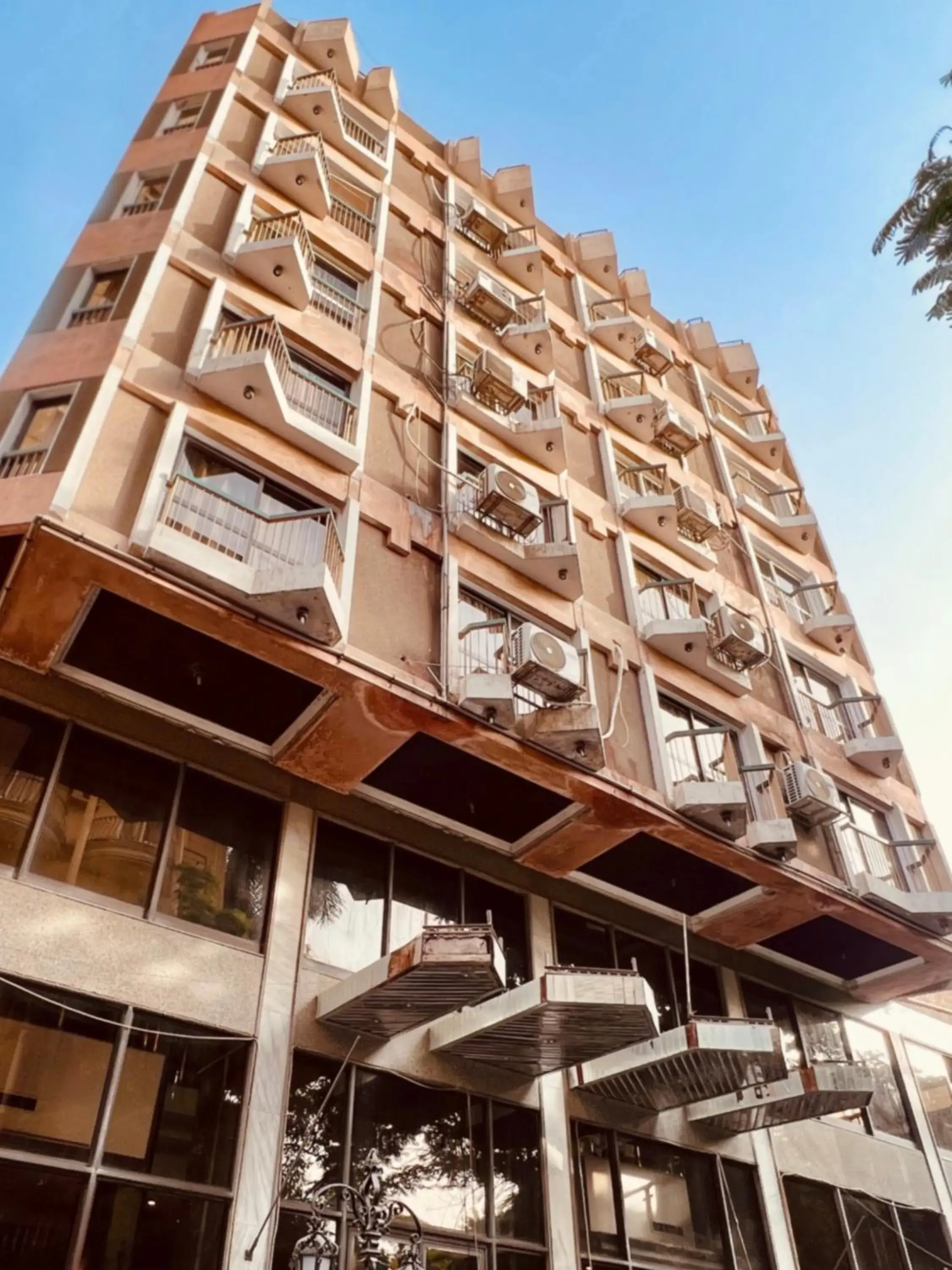 Property building in Santana Hotel Cairo Property building in Santana Hotel Cairo