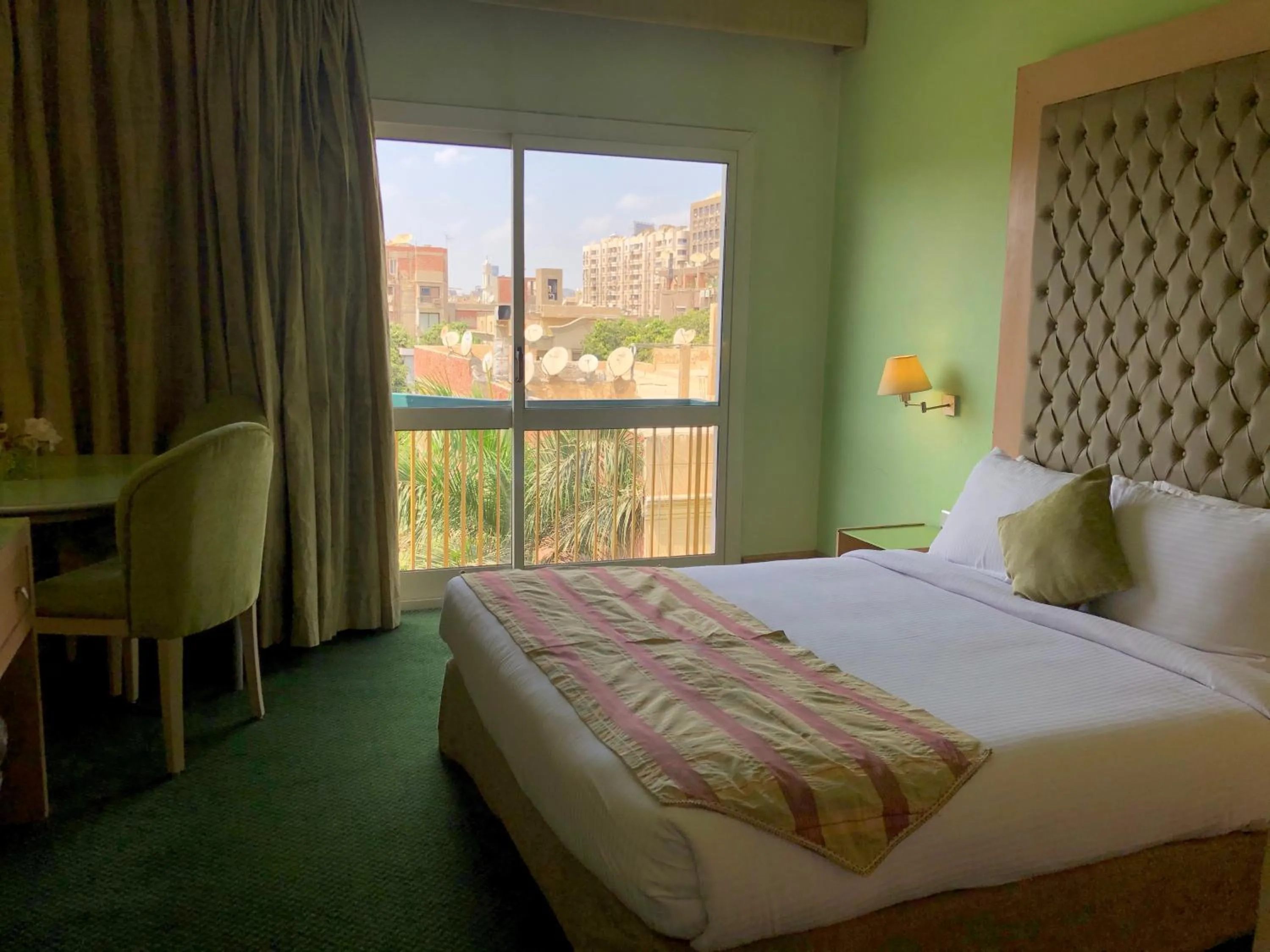 Bed in Santana Hotel Cairo