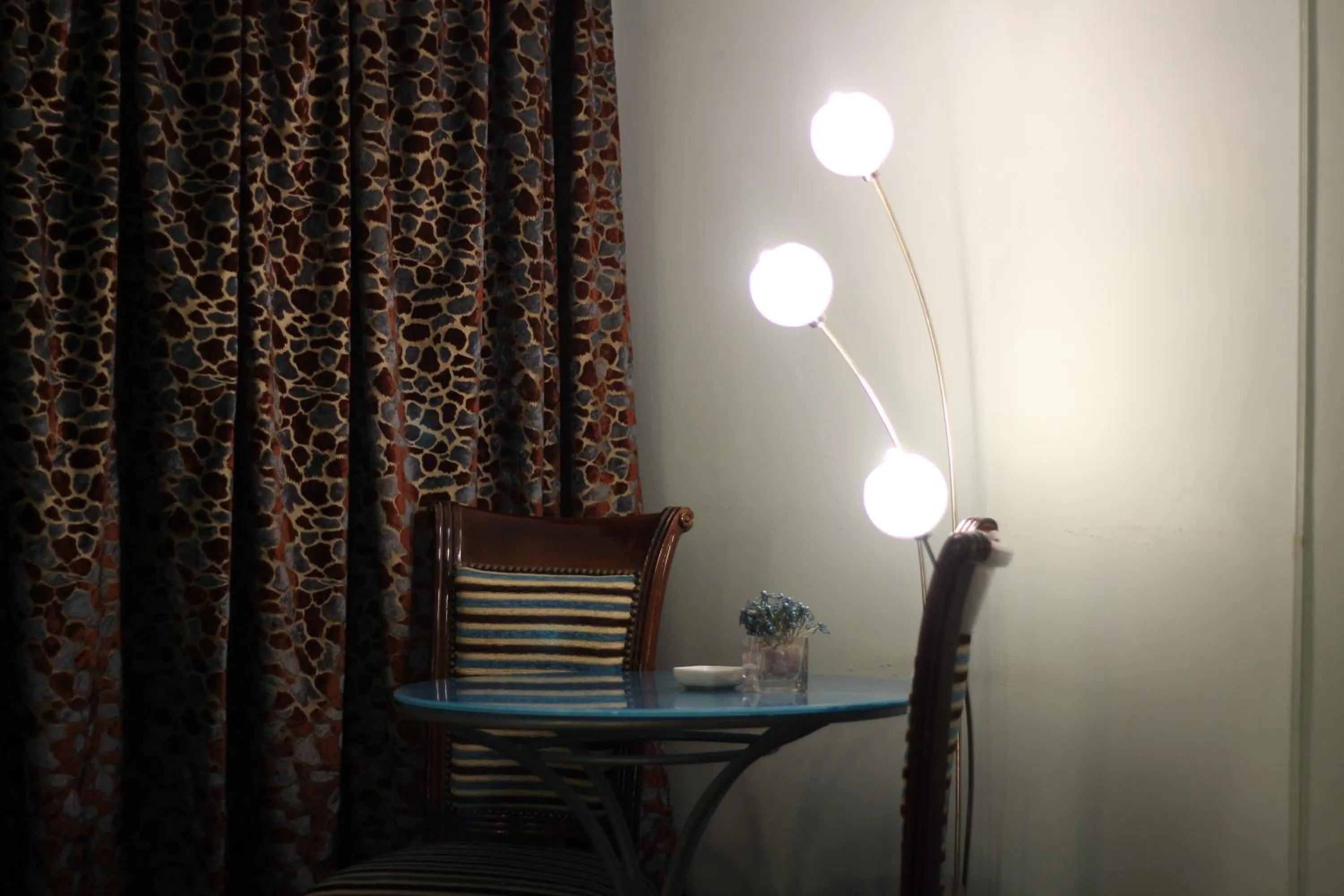 Seating area in Santana Hotel Cairo