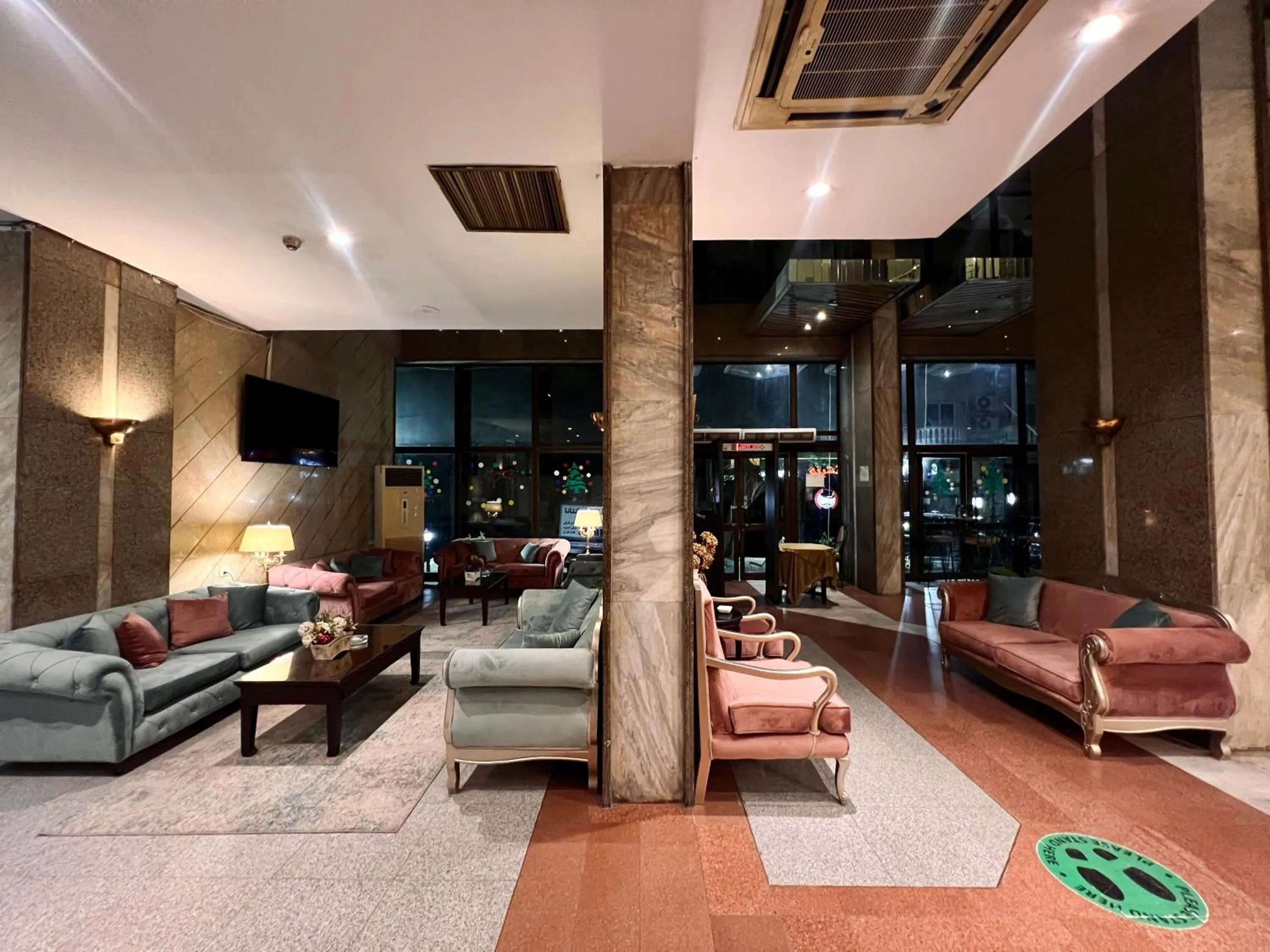 Lobby or reception in Santana Hotel Cairo
