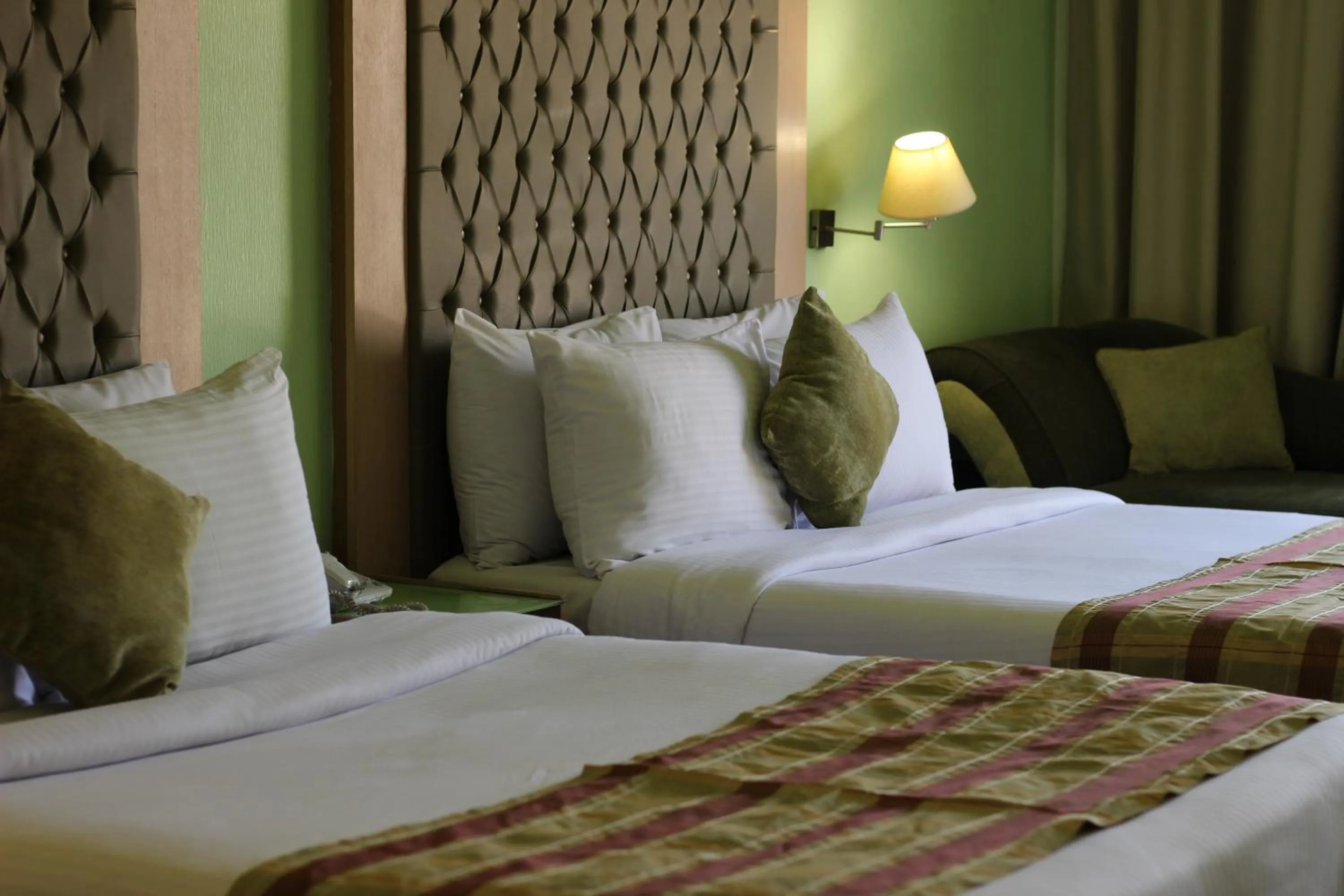 Bed in Santana Hotel Cairo