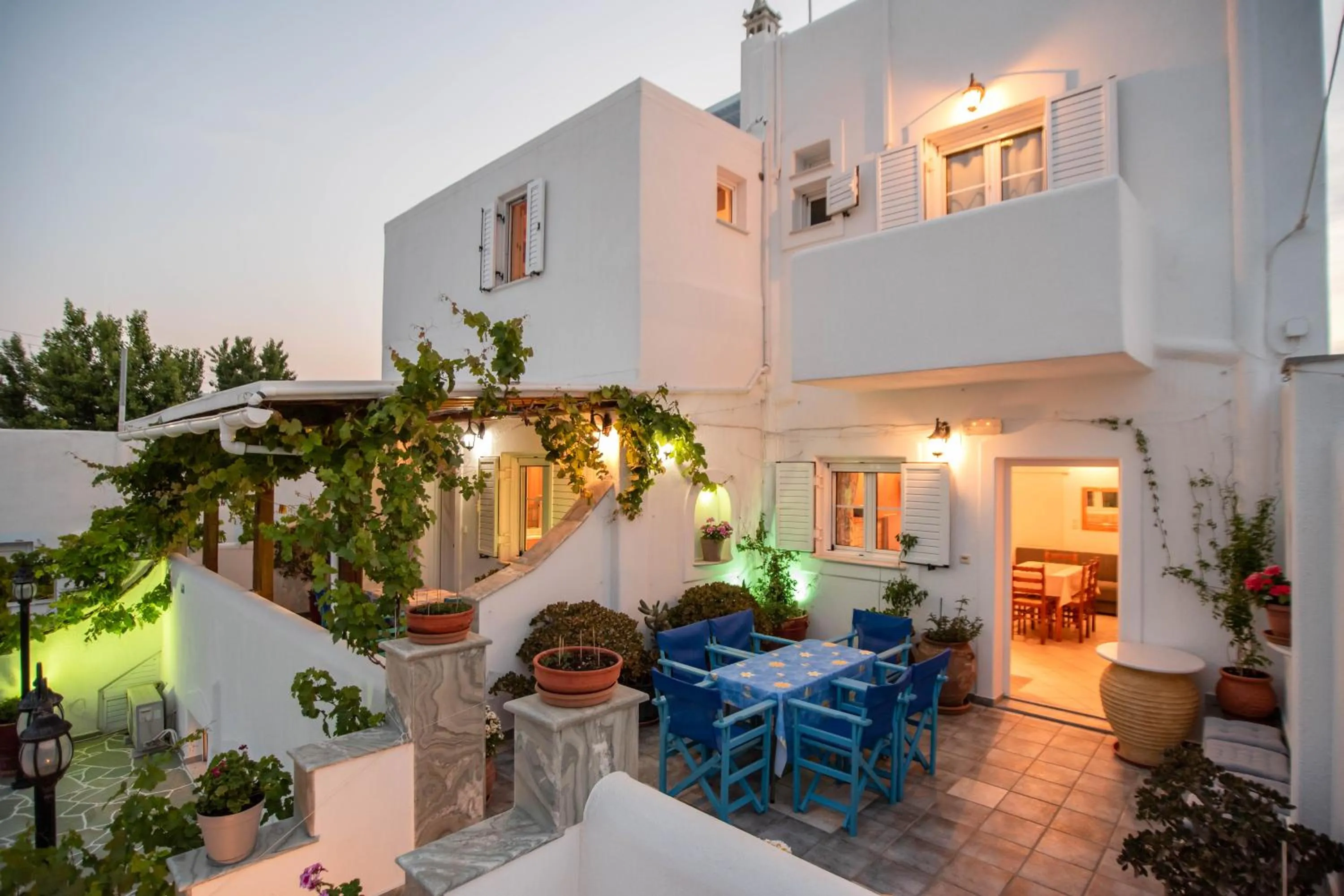 Patio in Kontaratos Studios & Apartments