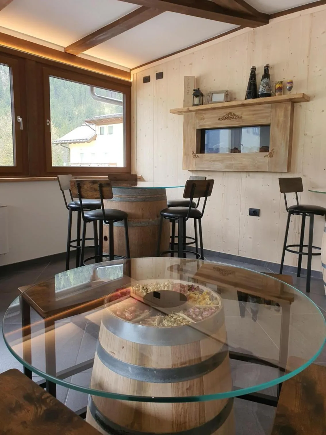 Lounge or bar in Soggiorno Dolomiti