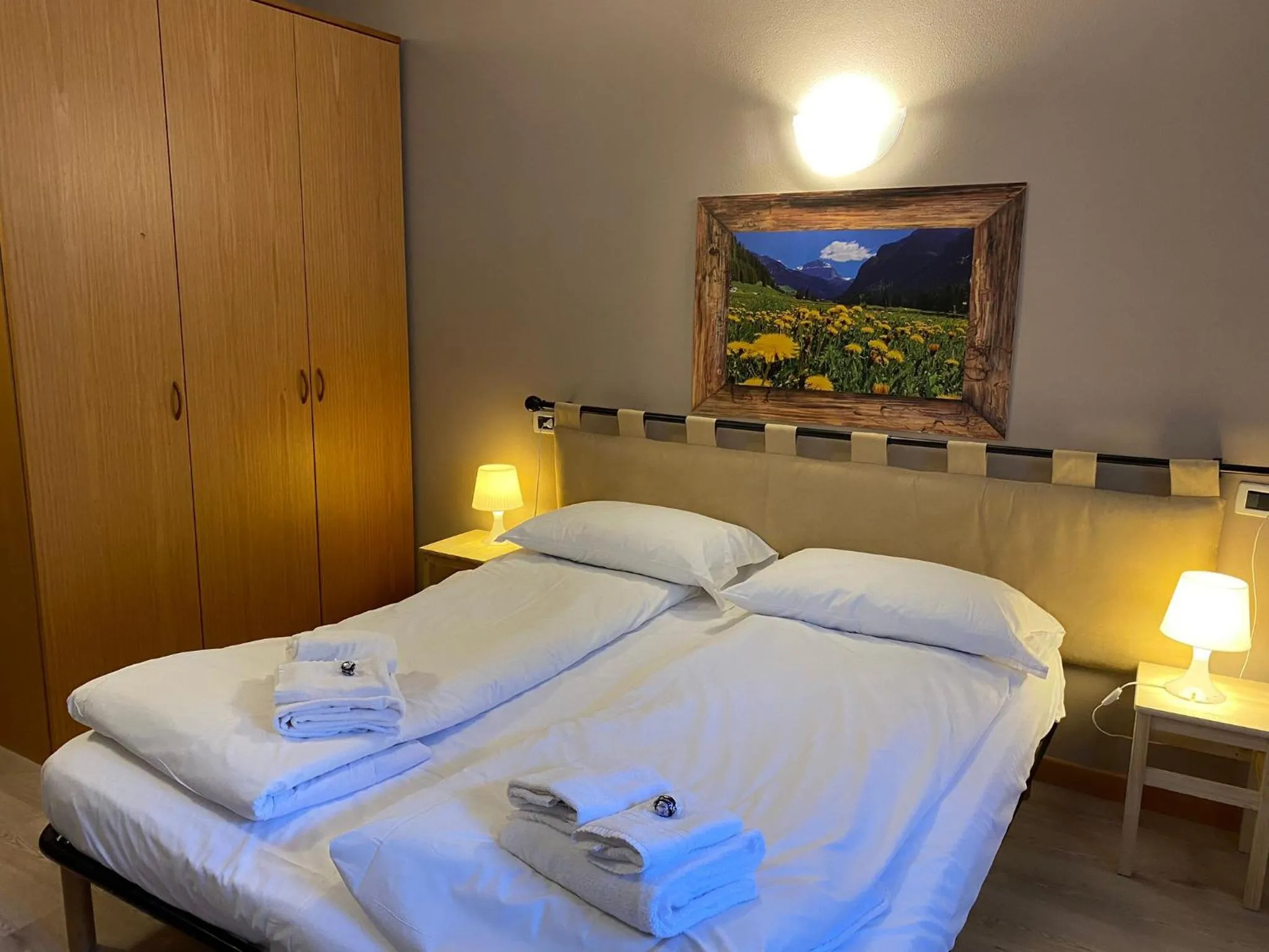 Mountain view, Bed in Soggiorno Dolomiti
