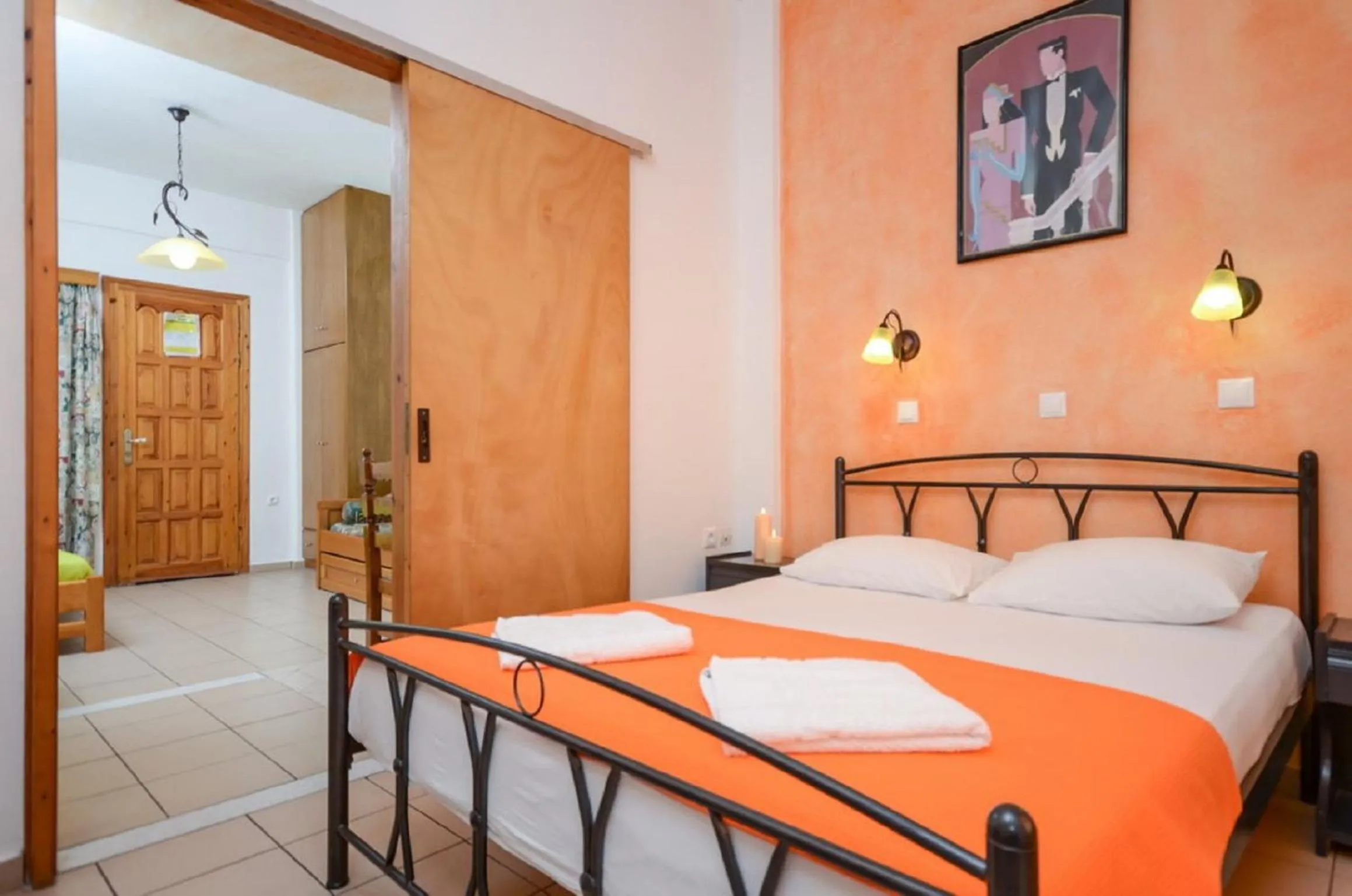 Bedroom, Bed in Sofia Studios