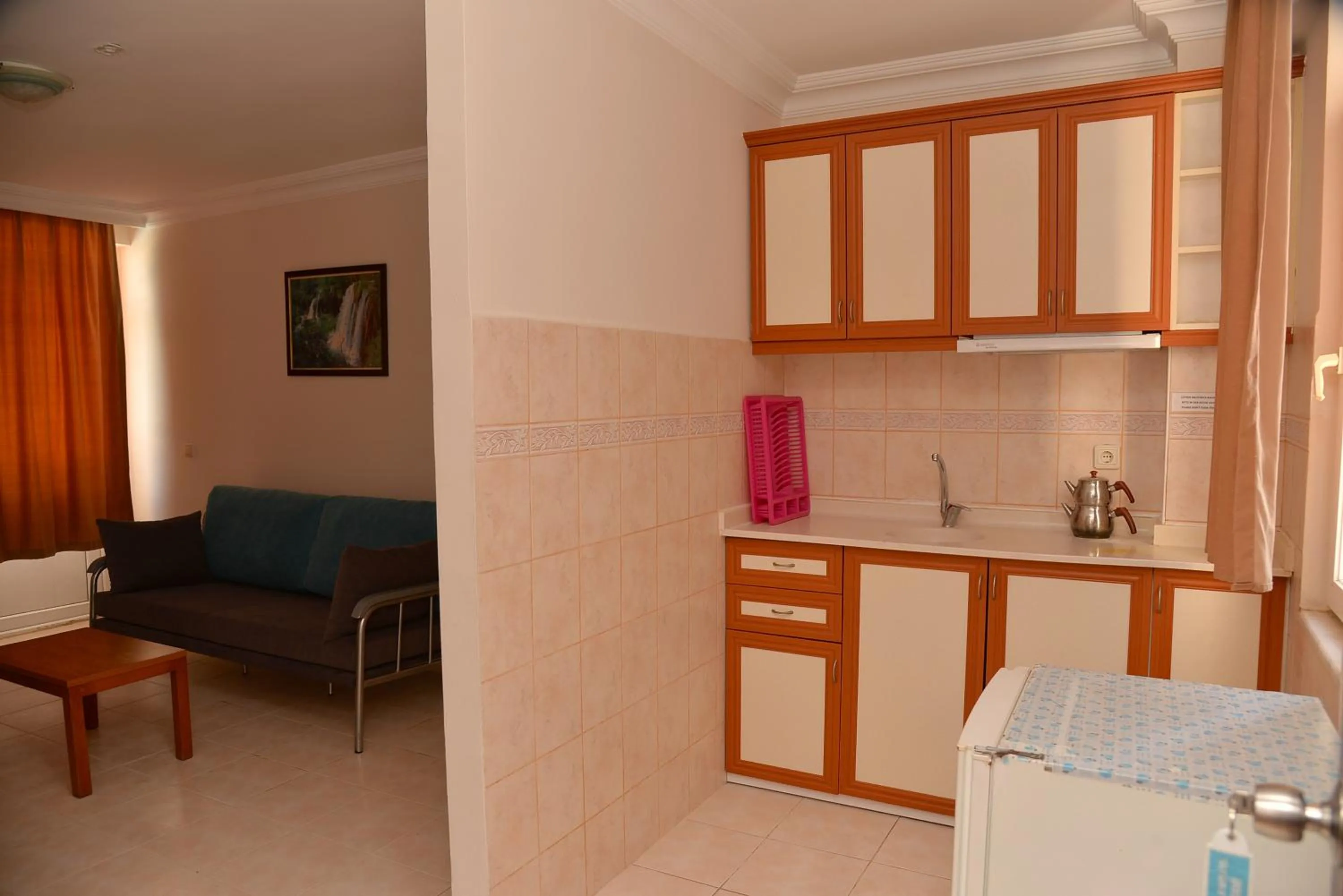 Kitchen or kitchenette in Kaya Apart Hotel Side