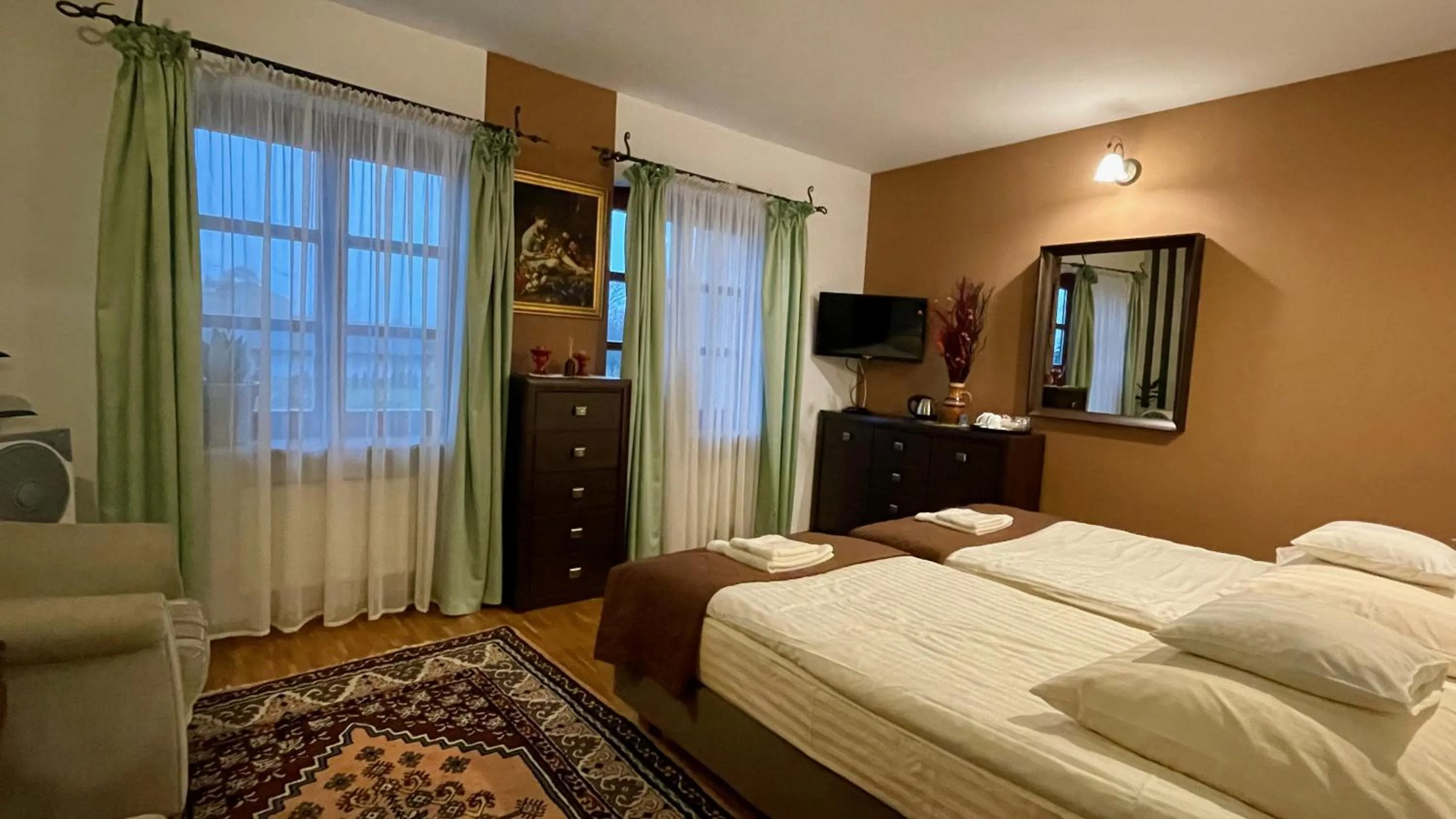 Bed in Pałac SŁONOWICE