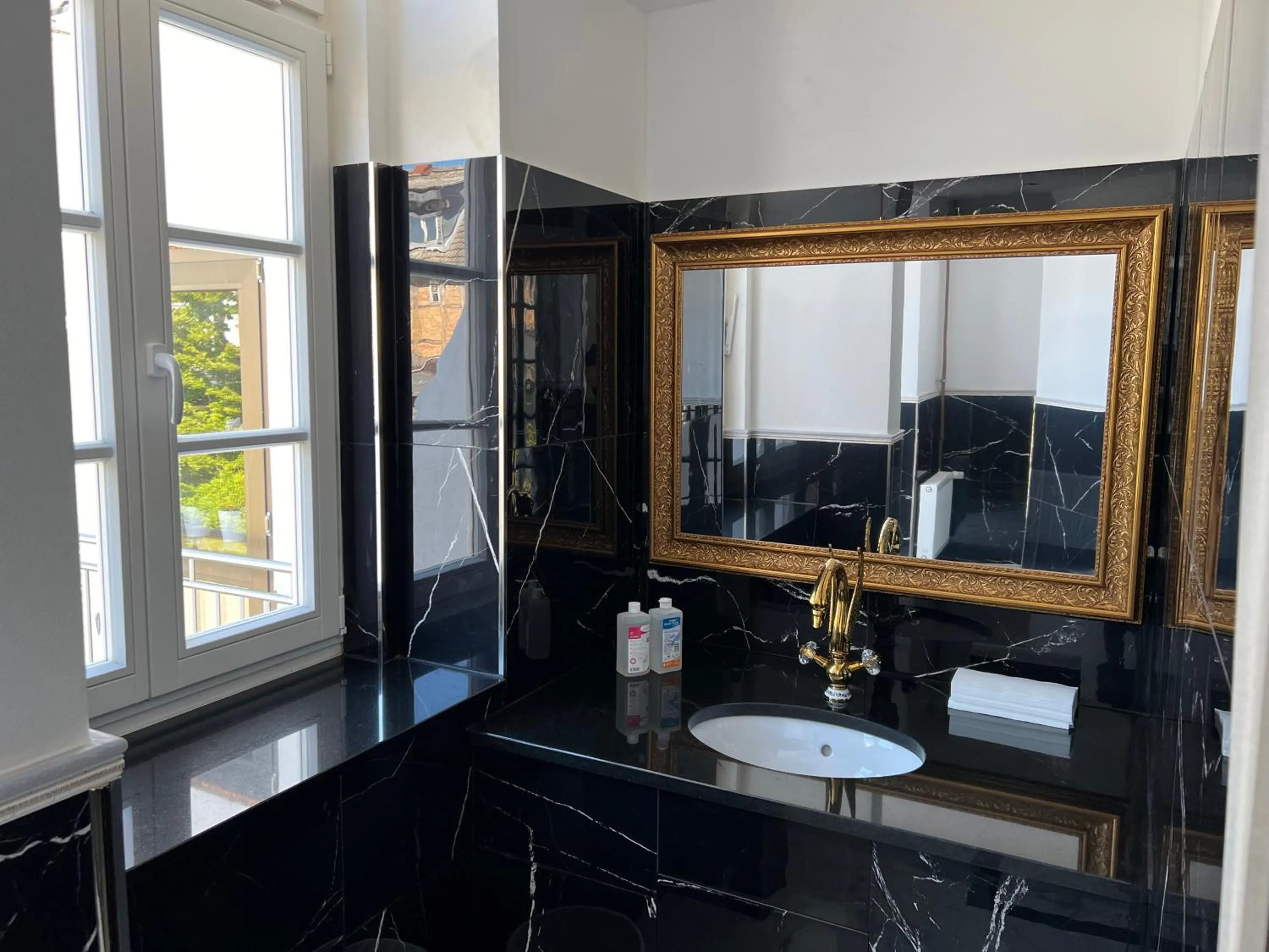 Property building, Bathroom in Hotel "Friedrich-Franz-Palais"