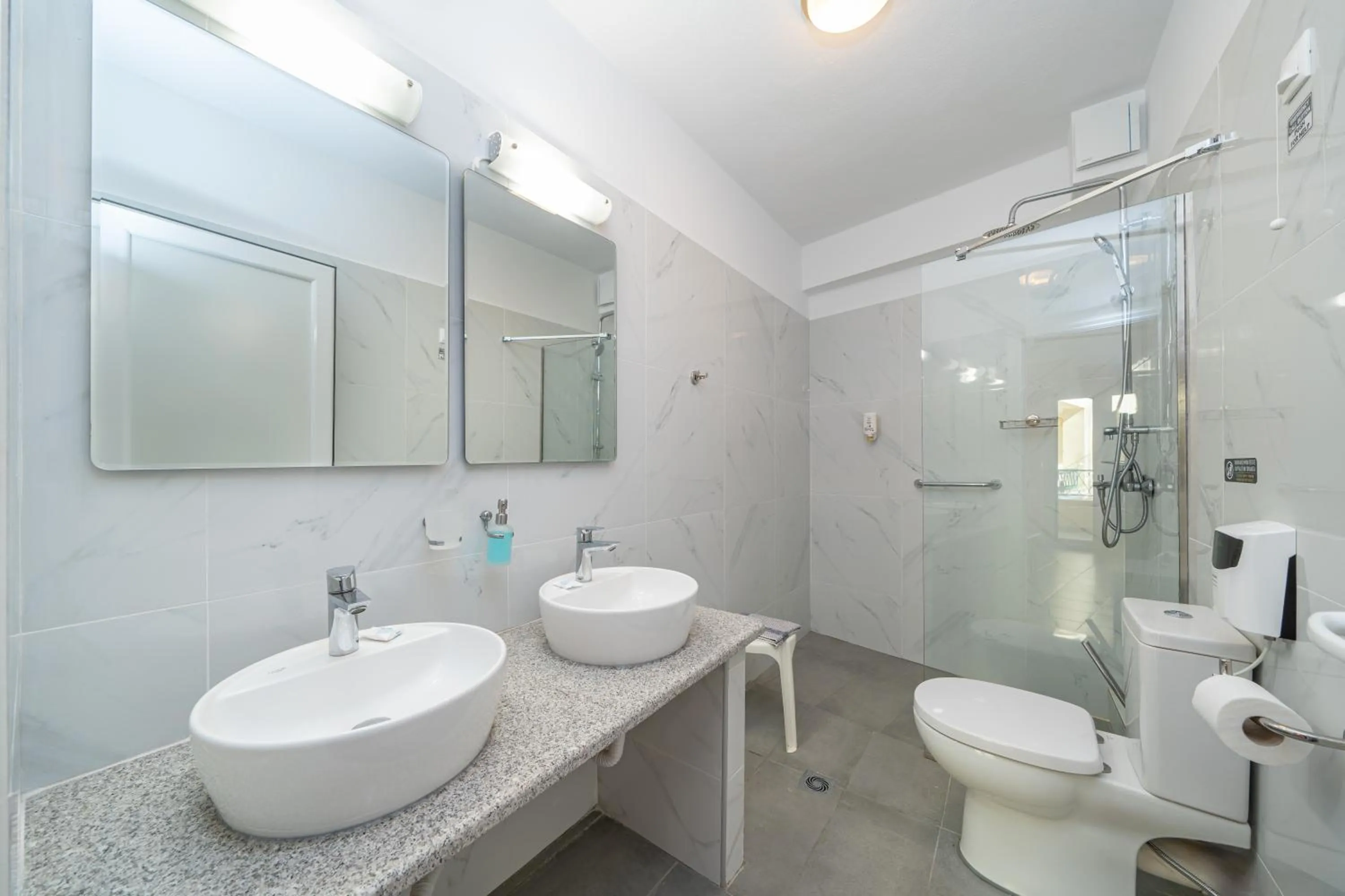 Shower in Stella Hotel Apartments