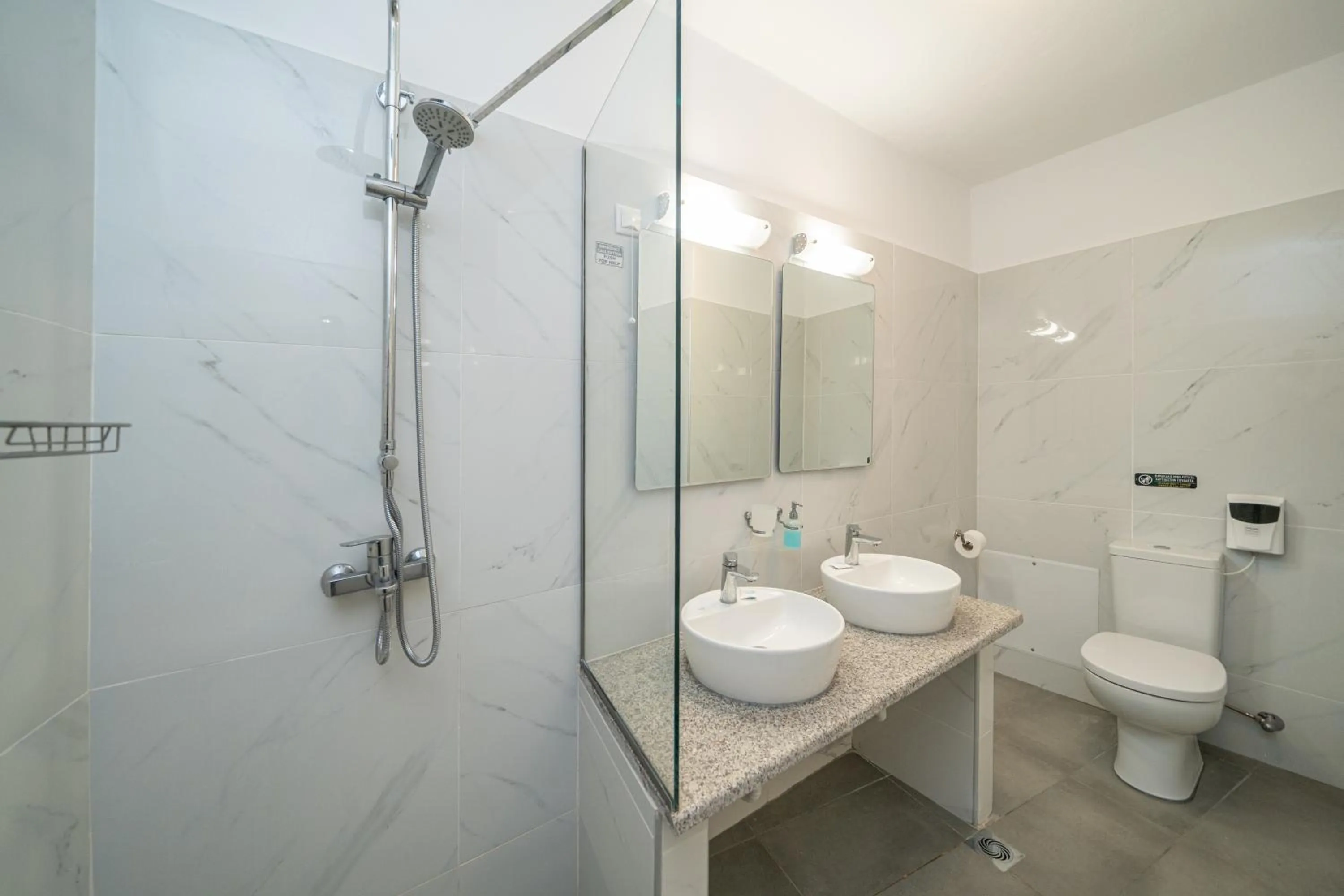 Shower in Stella Hotel Apartments