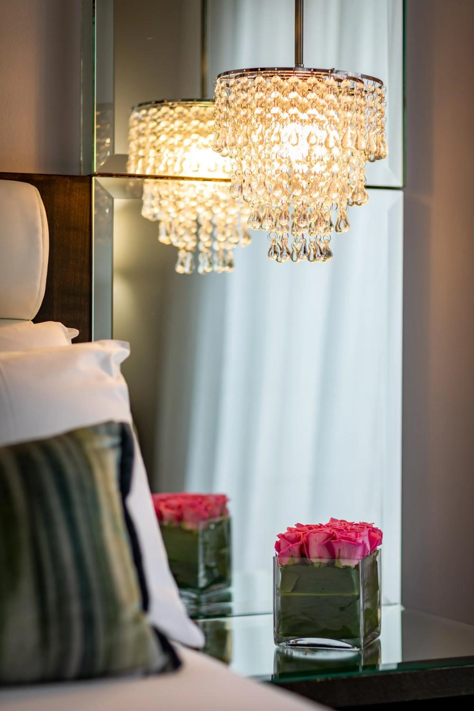 Bed in Zuni Restaurant & Boutique Hotel