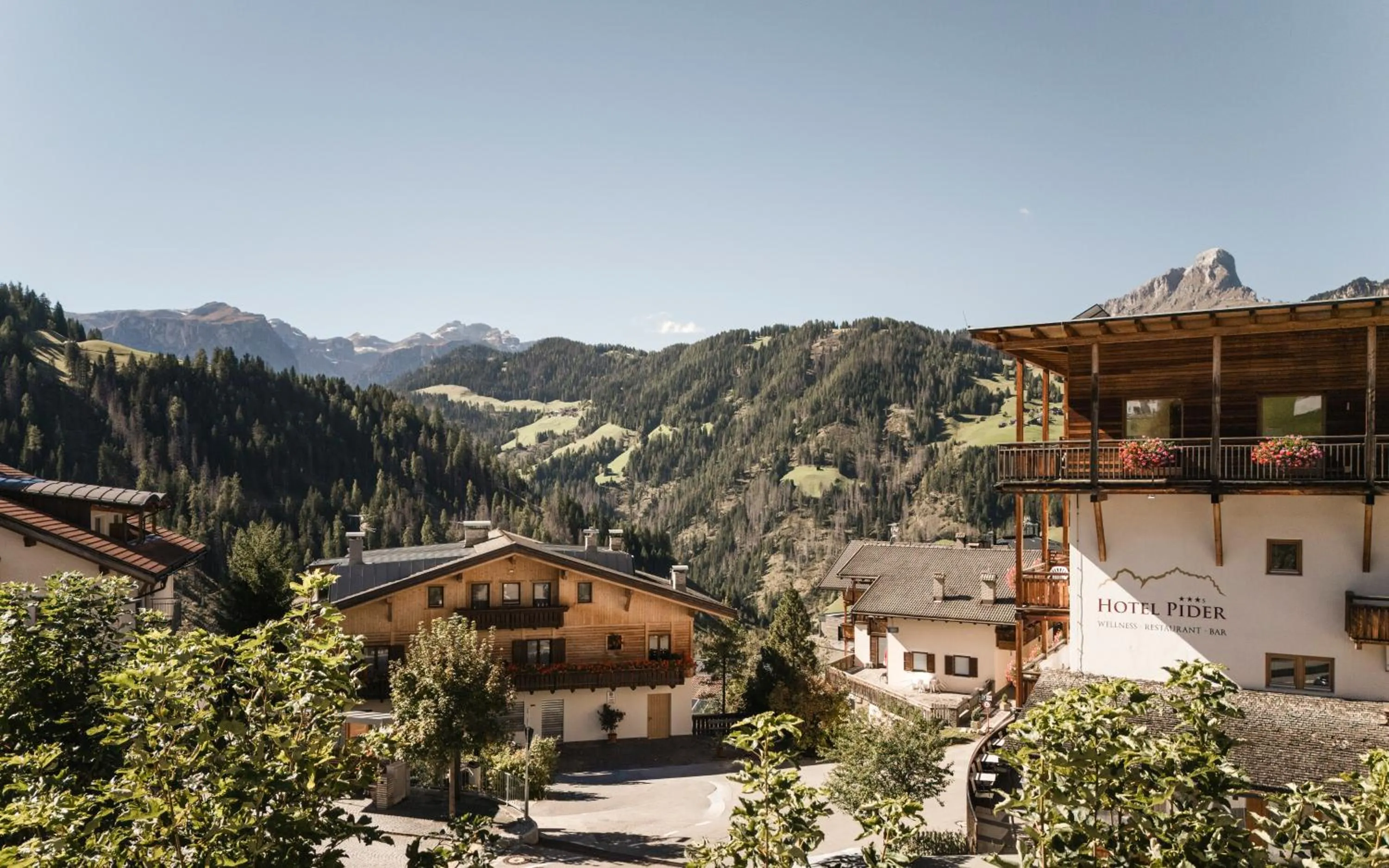 Natural landscape in Hotel Pider