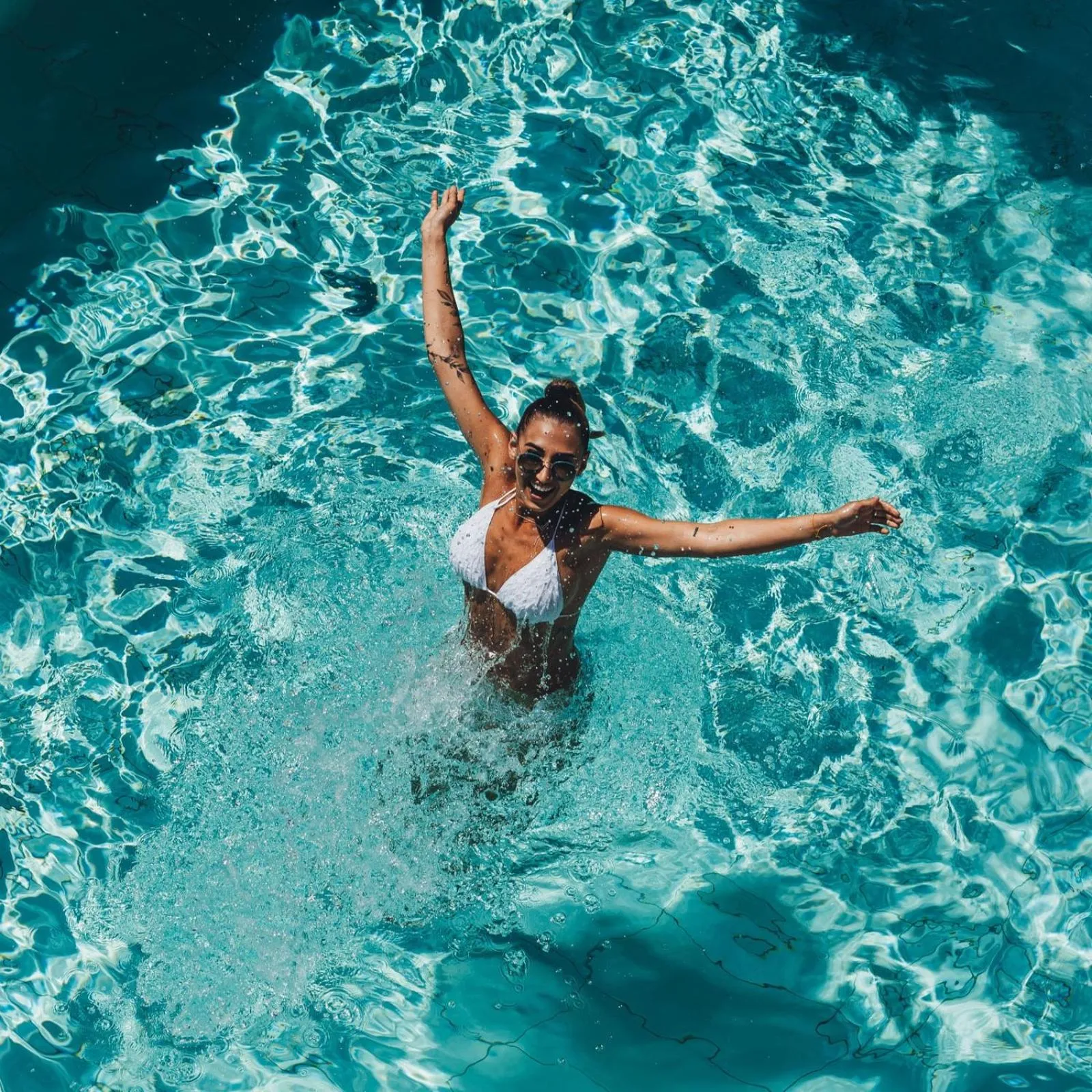 Swimming pool in Hotel Jesulum