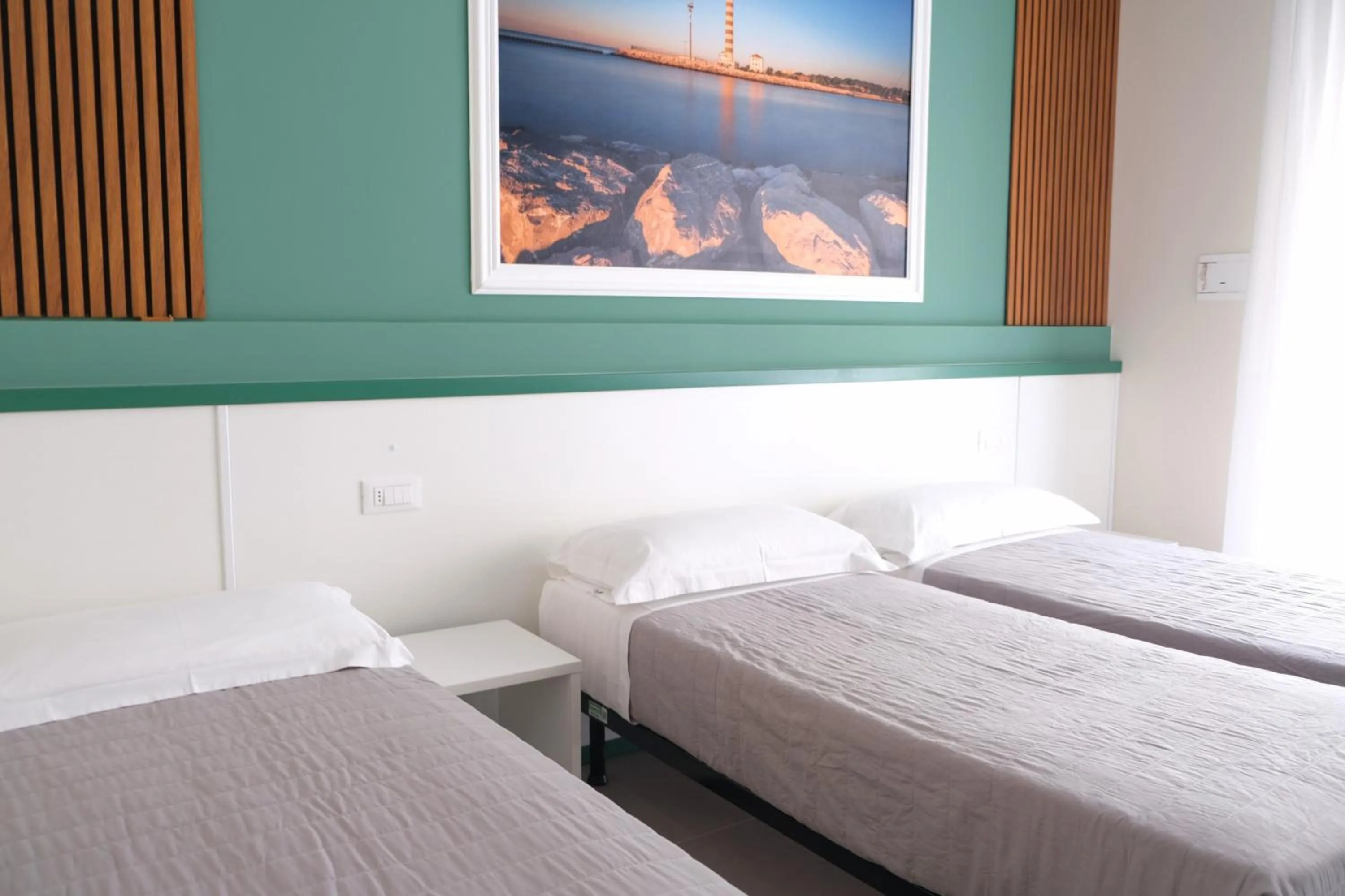 Bed in Hotel Jesulum