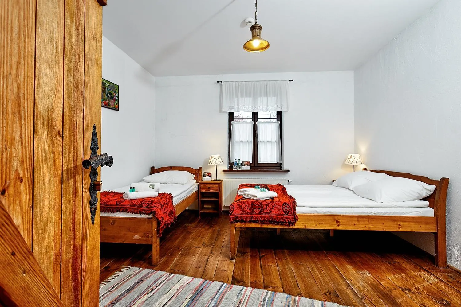 Bed in Pałac Łochów