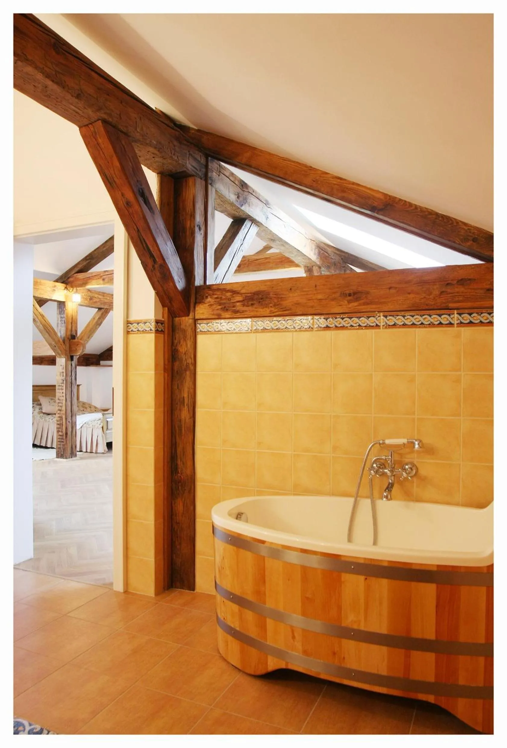 Bathroom in Pałac Łochów