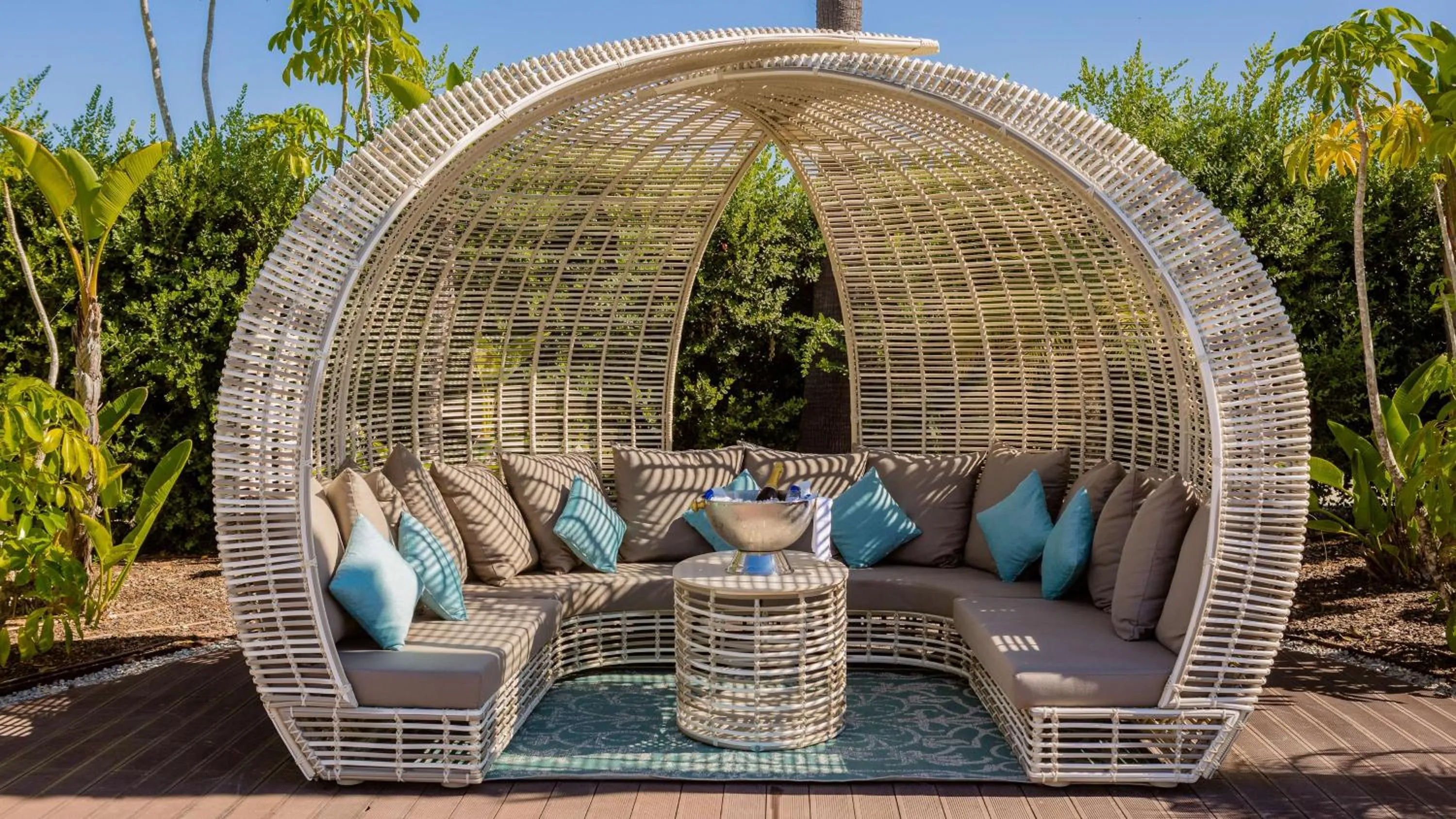 Pool view in Conrad Algarve