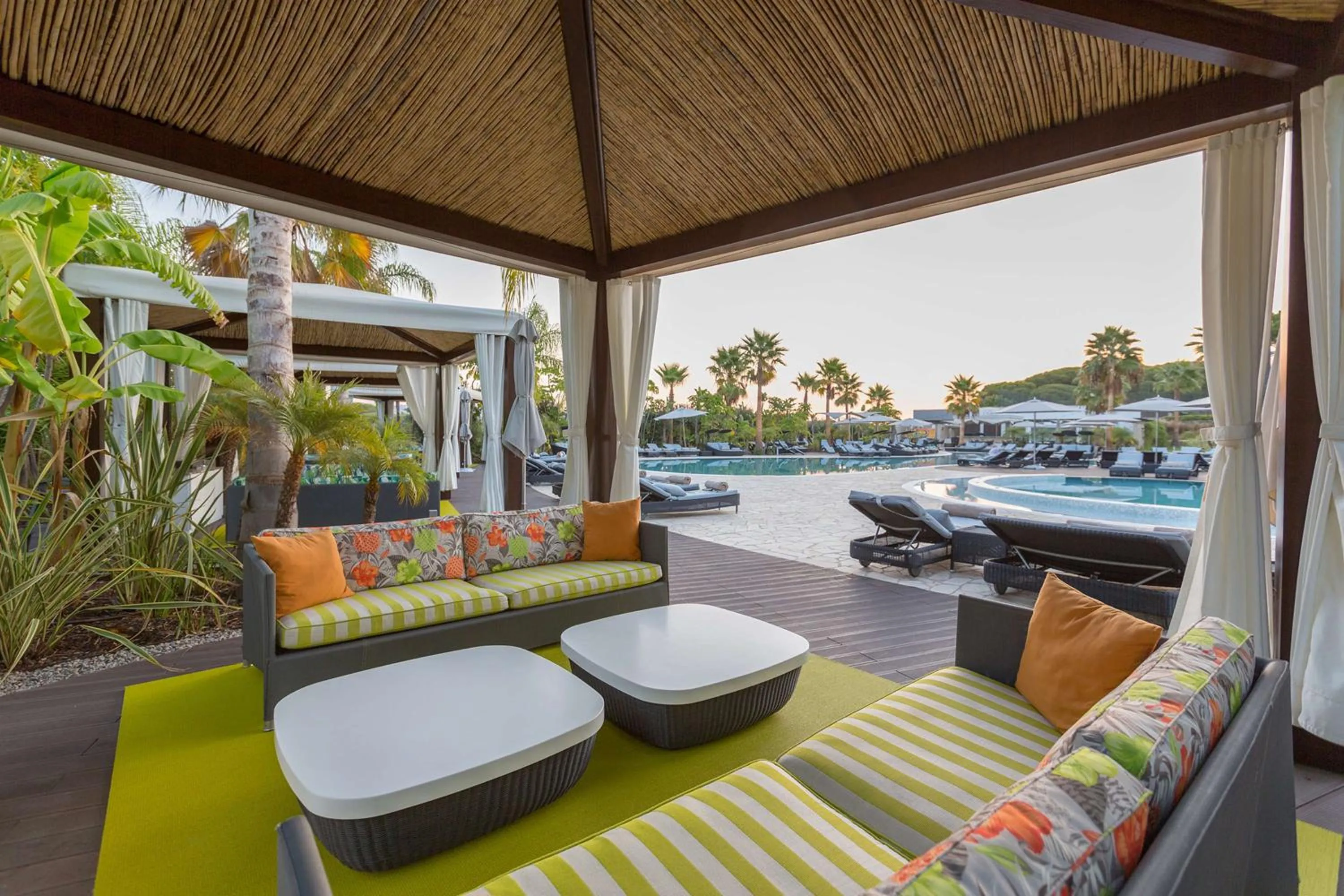 Pool view in Conrad Algarve