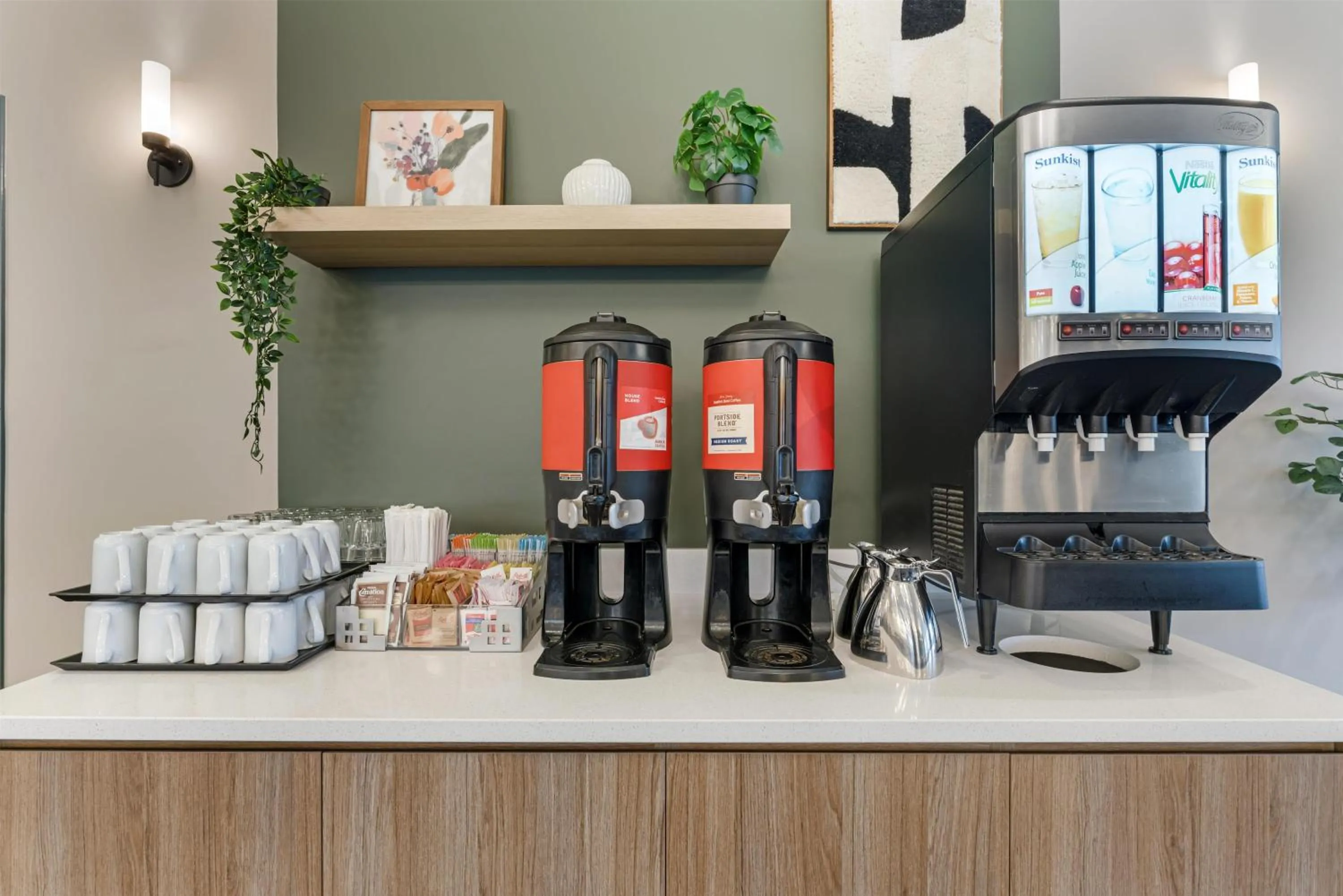 Breakfast in Best Western PLUS Burnaby Hotel