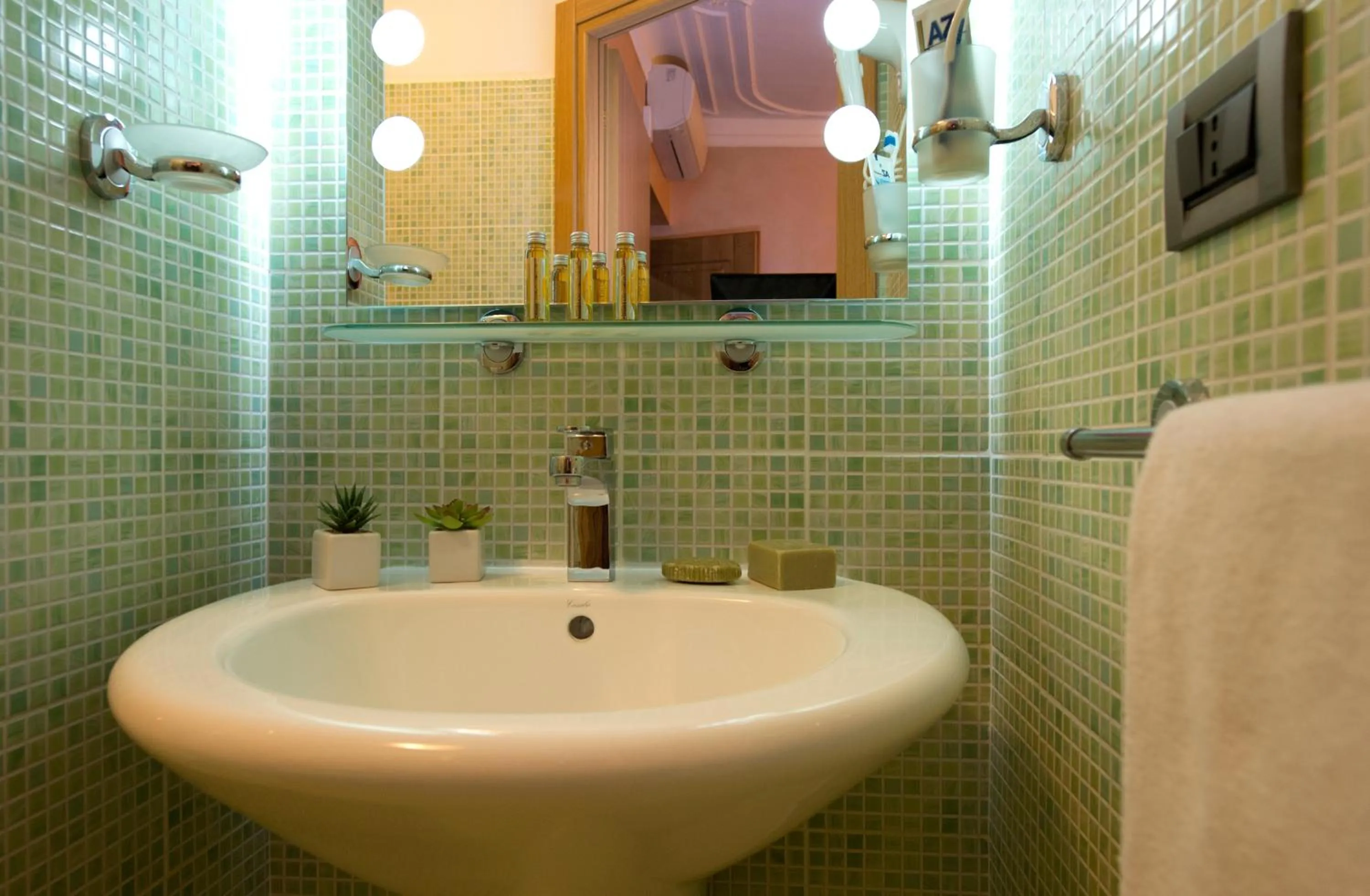 Bathroom in Hotel Panizza