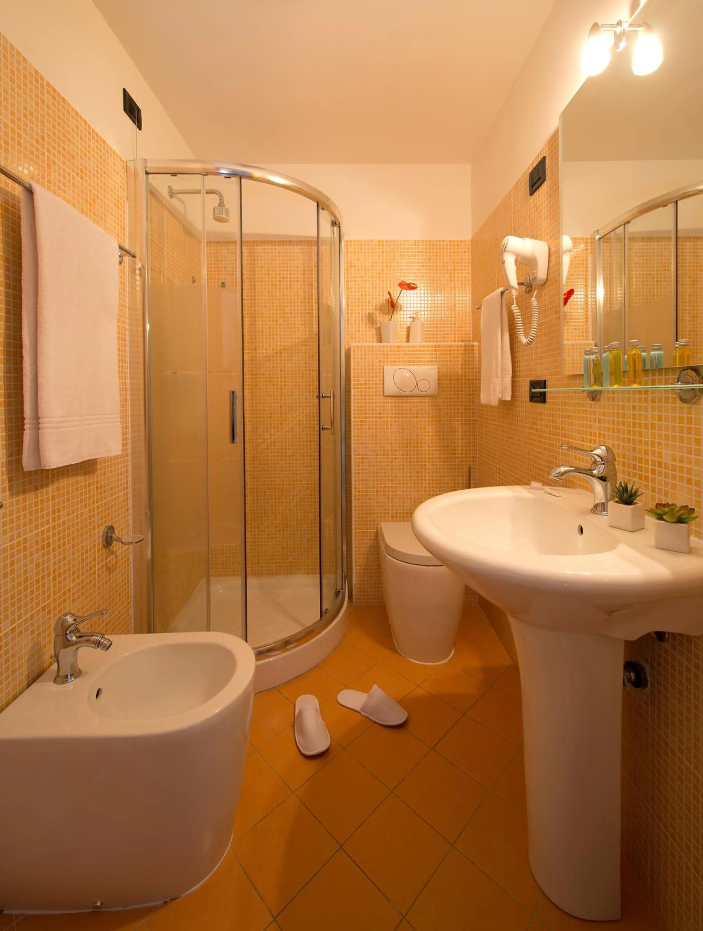 Bathroom in Hotel Panizza