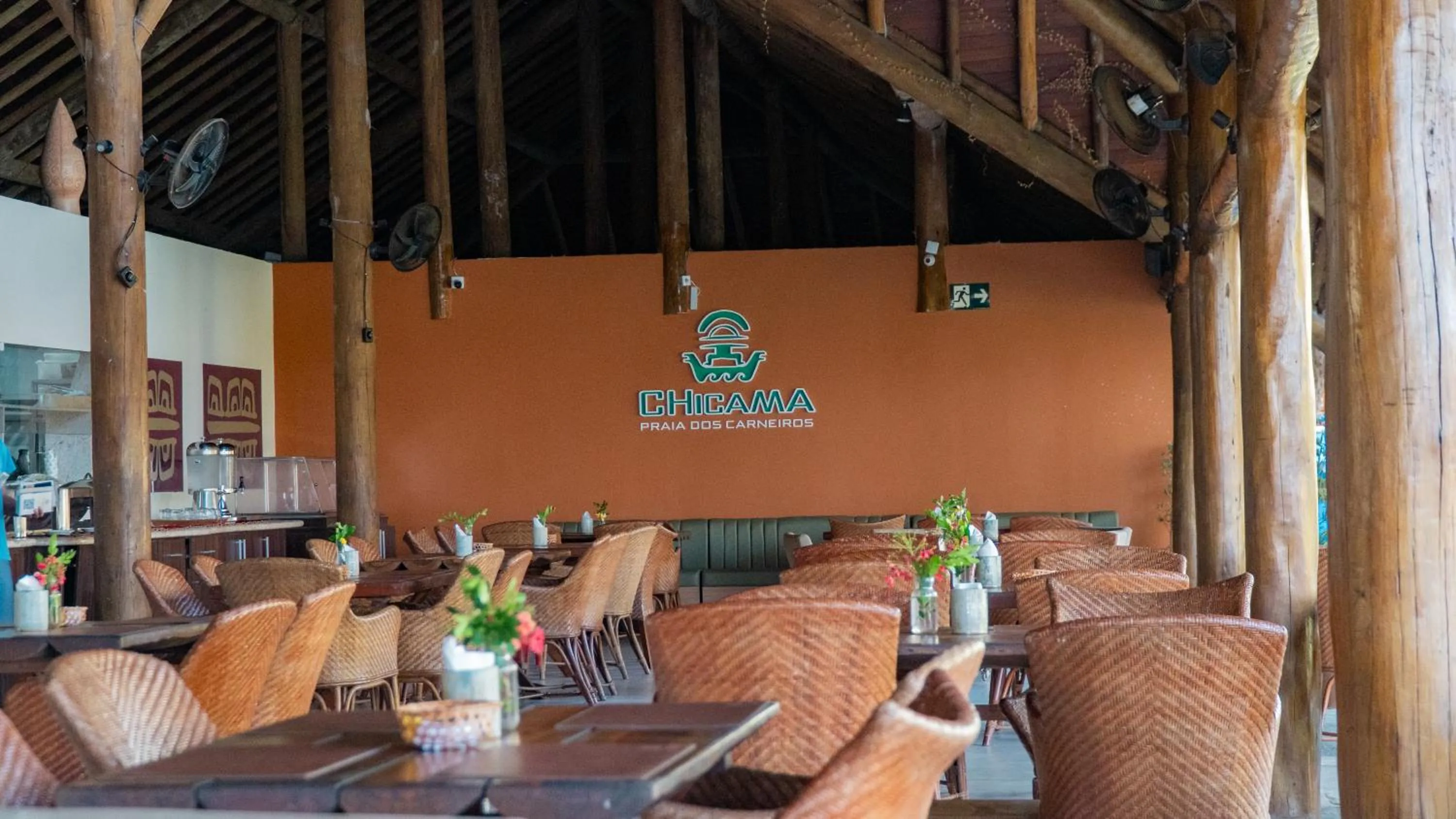 Restaurant/places to eat in Pousada Praia dos Carneiros