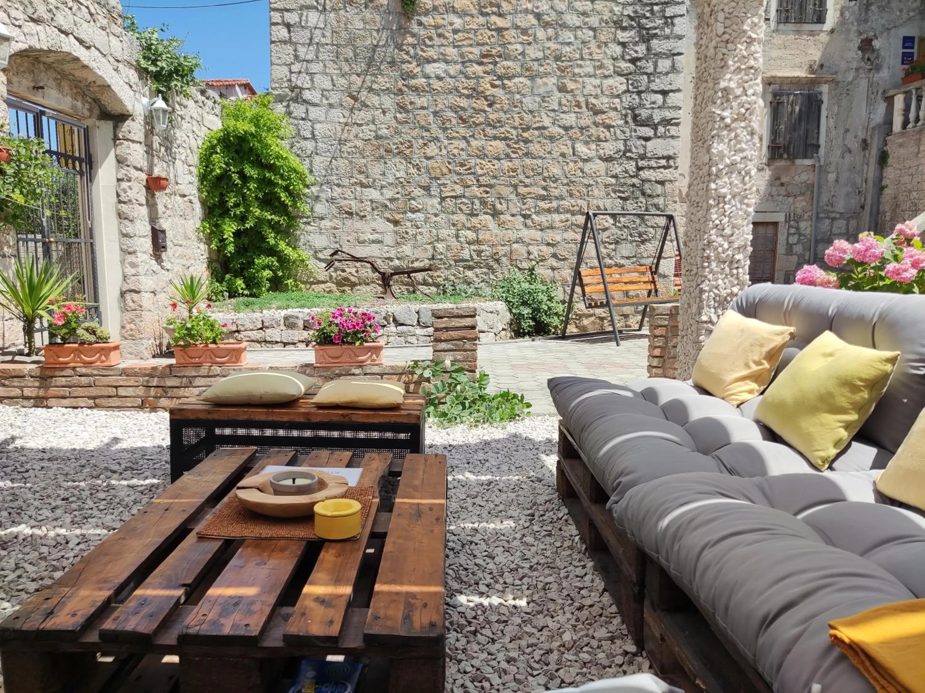 Patio in Guest House Klaudija